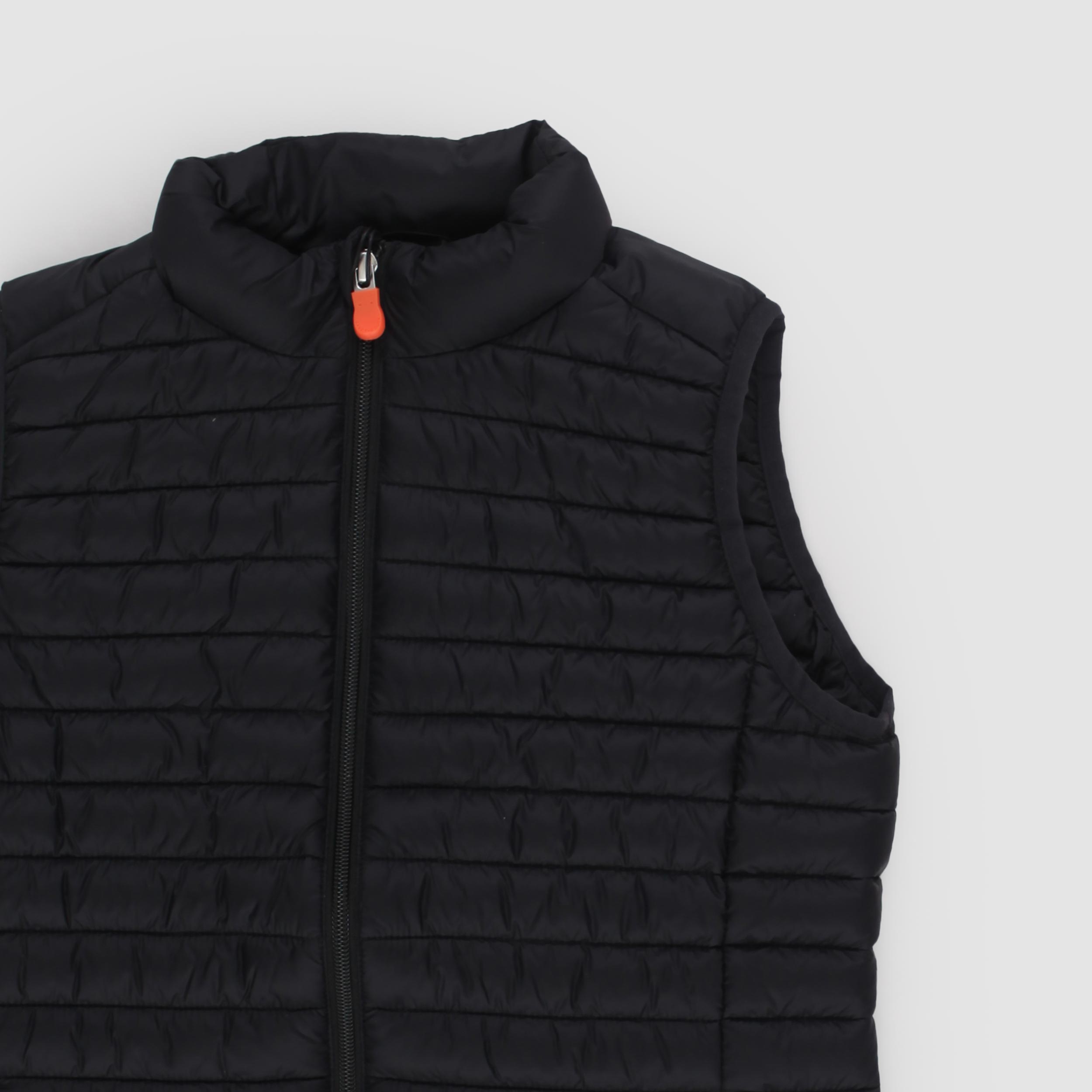 Dolin Black Vest with Tag Signed SAVE THE DUCK