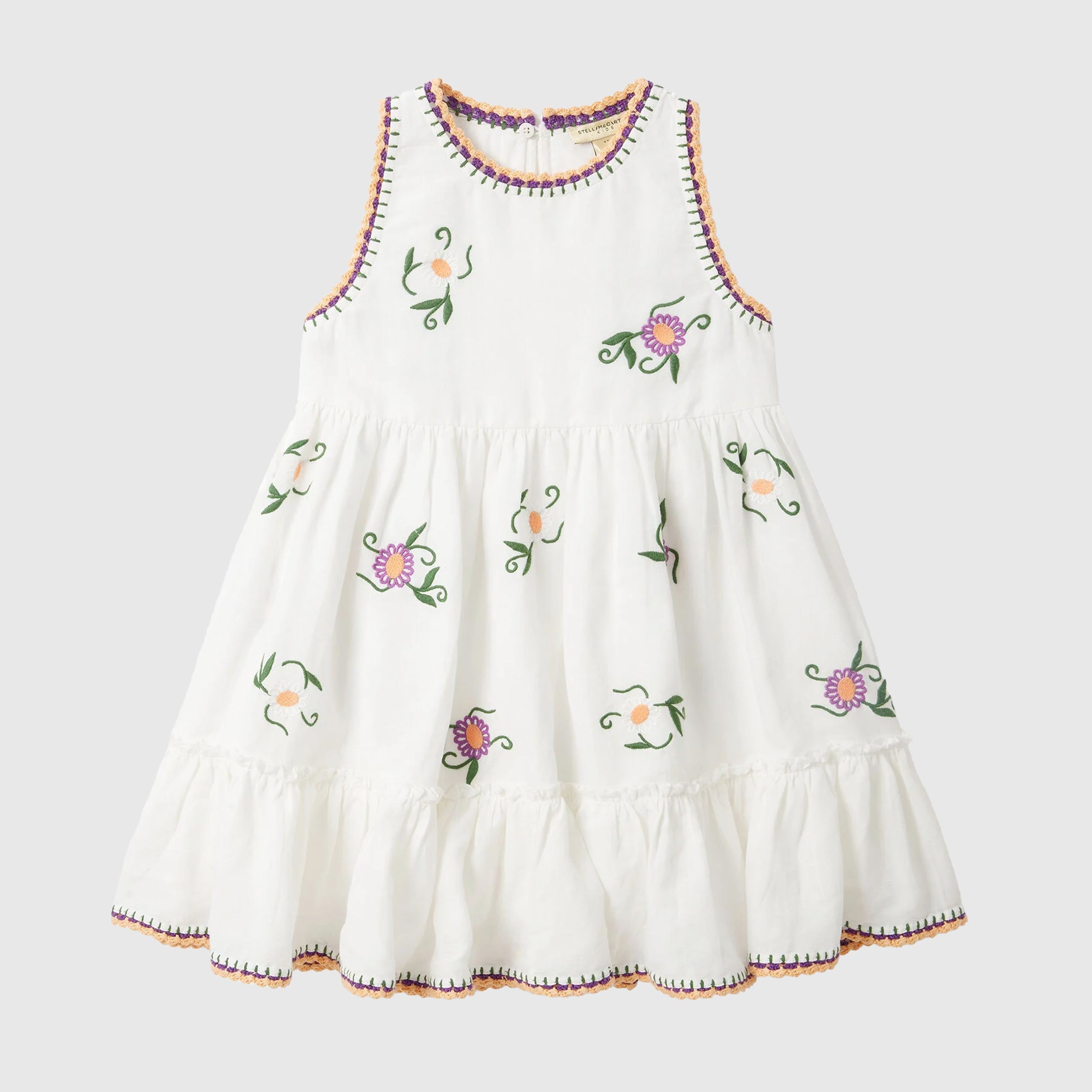 STELLA MCCARTNEY Sleeveless White Dress