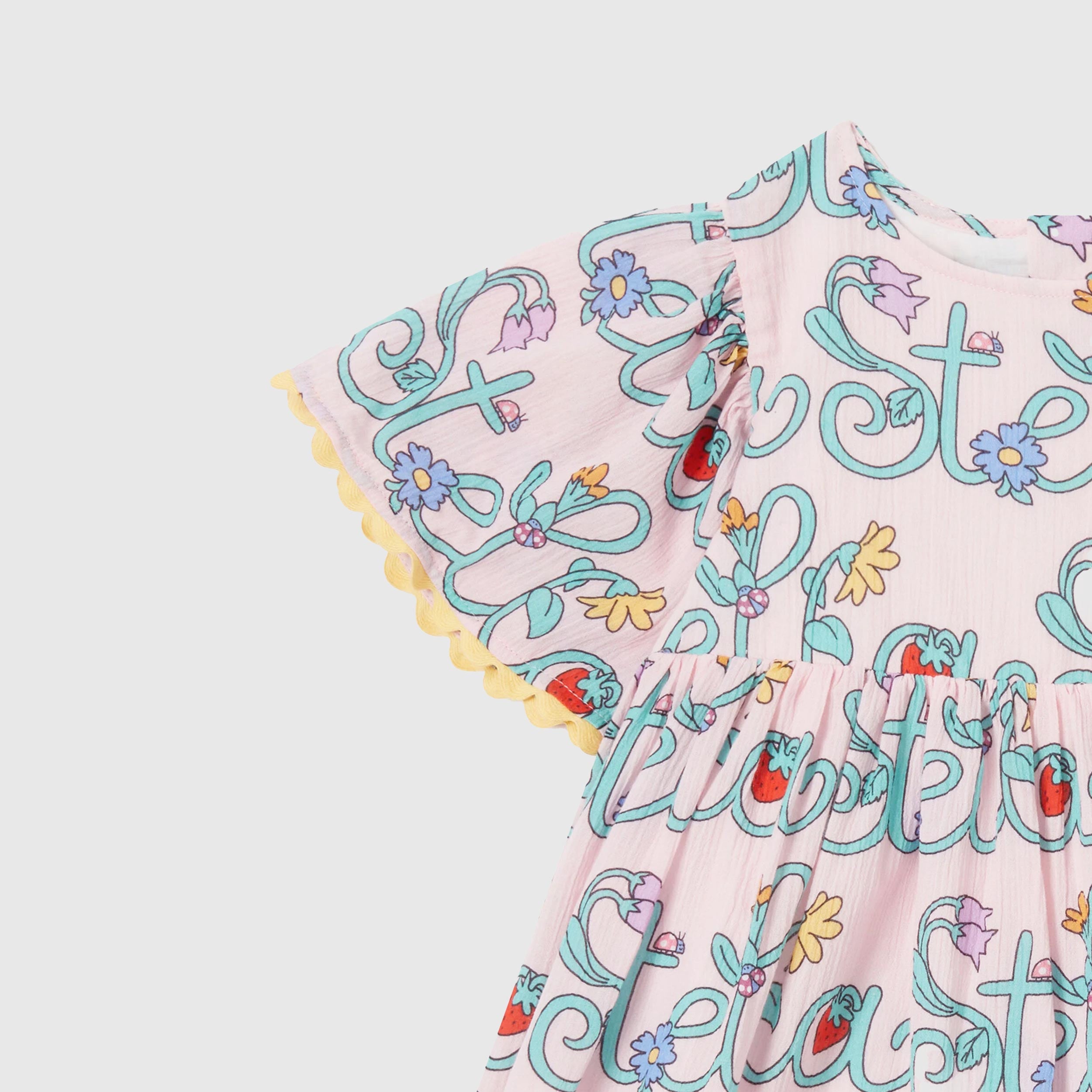 STELLA MCCARTNEY Crew Neck Half Sleeve Dress