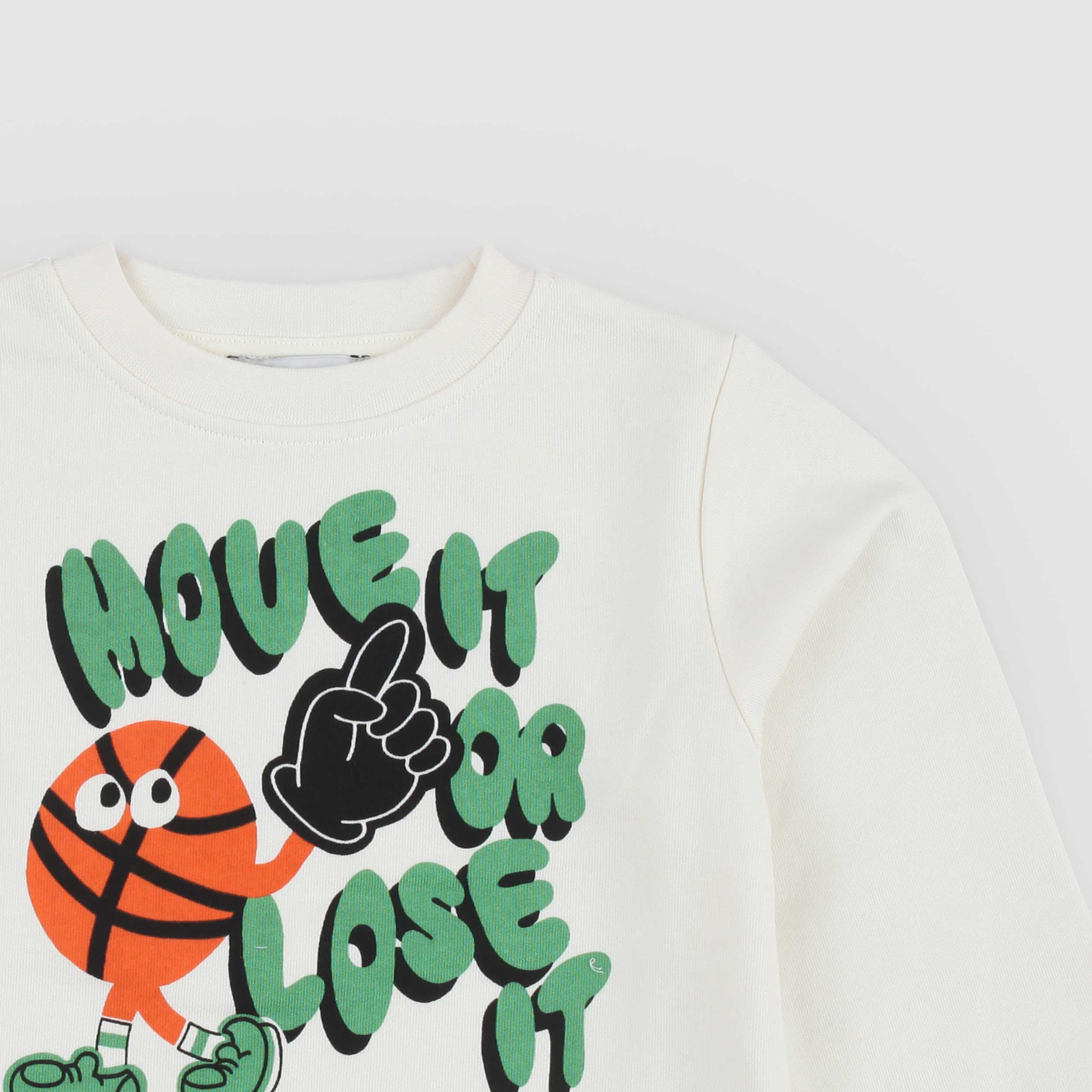 Stella McCartney Milk-Colored Sweatshirt