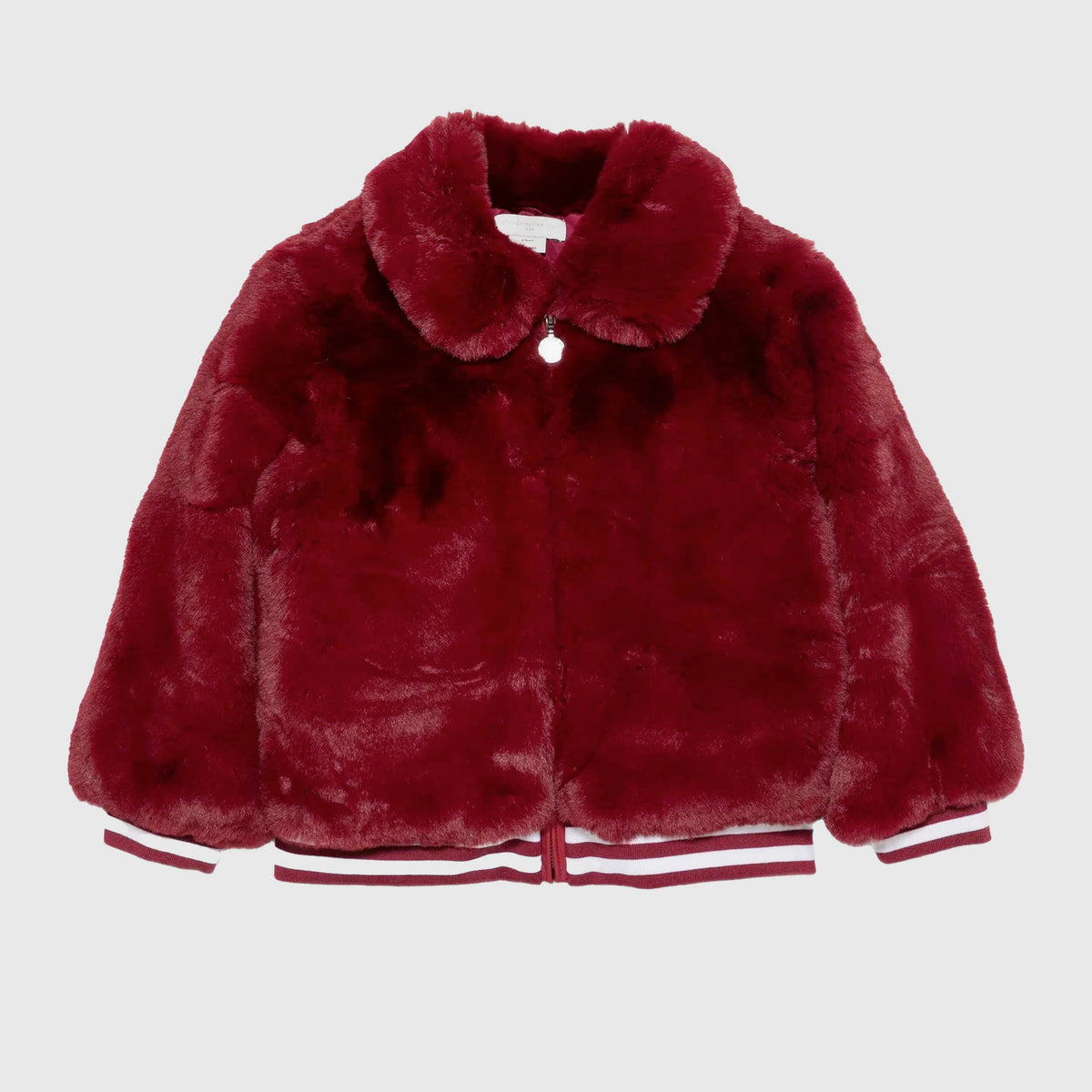 Giacca Corta in Eco Pelliccia Bordeaux by STELLA MCCARTNEY