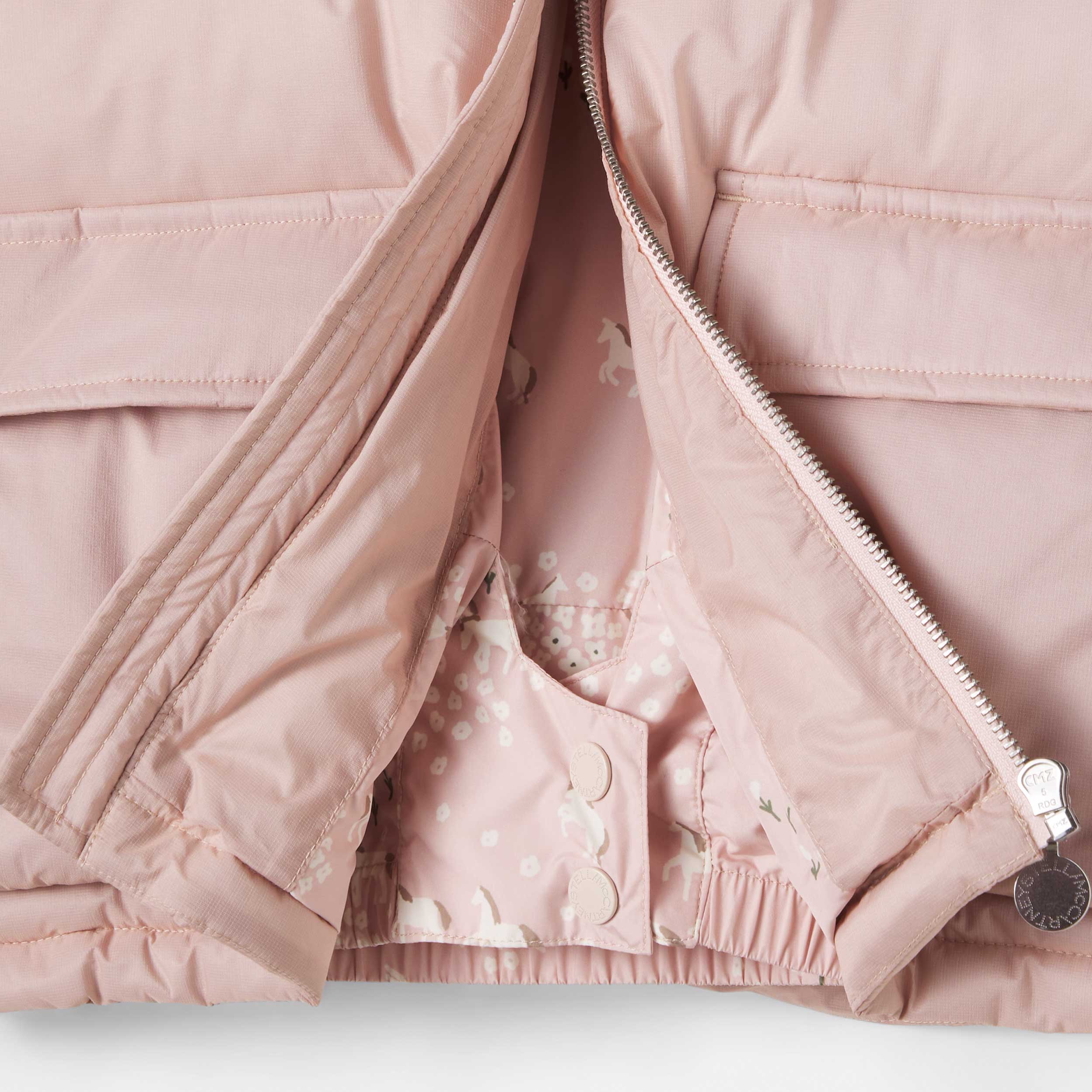 Giubbino Rosa Cipria Foderato by STELLA MCCARTNEY