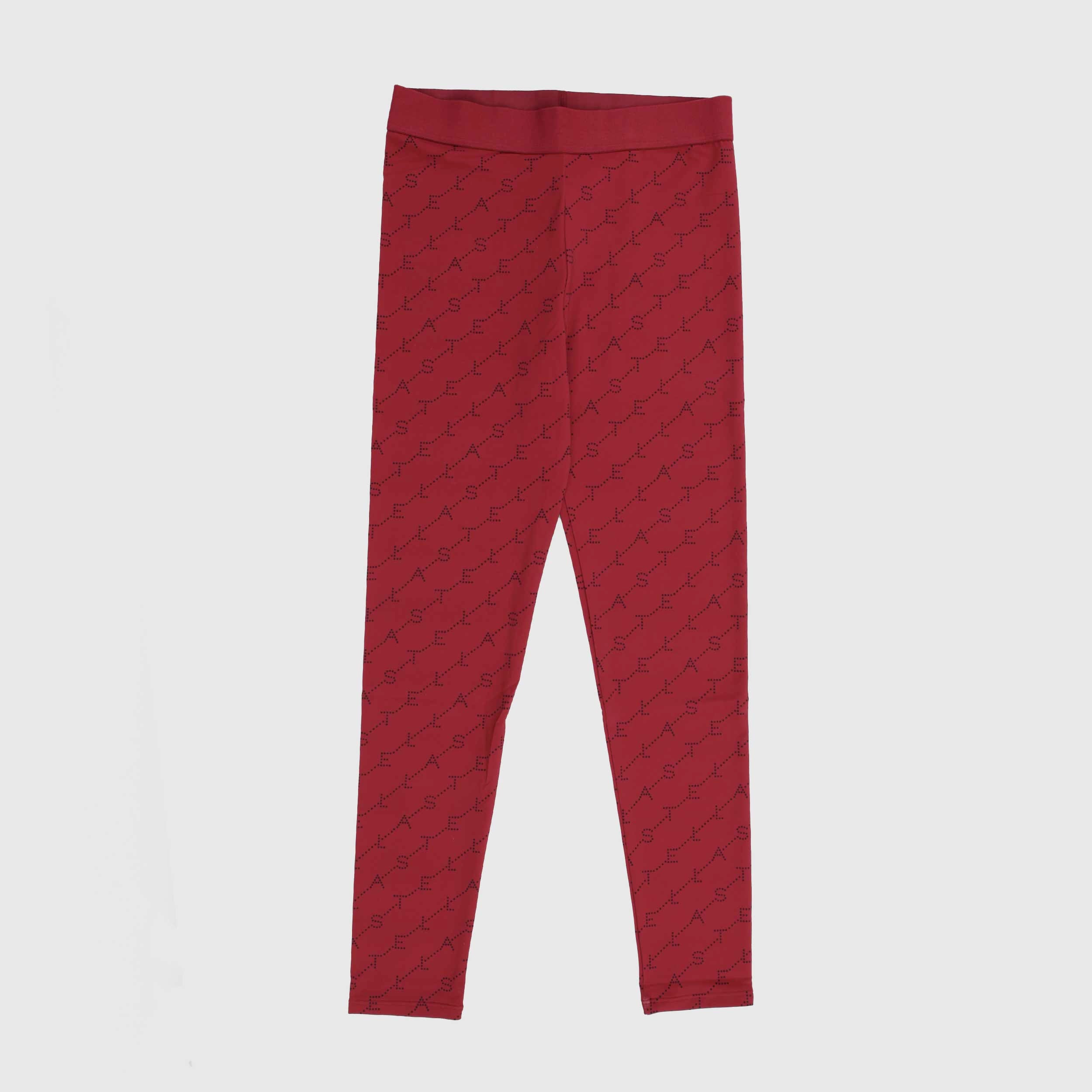 Fuseaux Rosso e Nero con Stampa per Ragazza by STELLA MCCARTNEY
