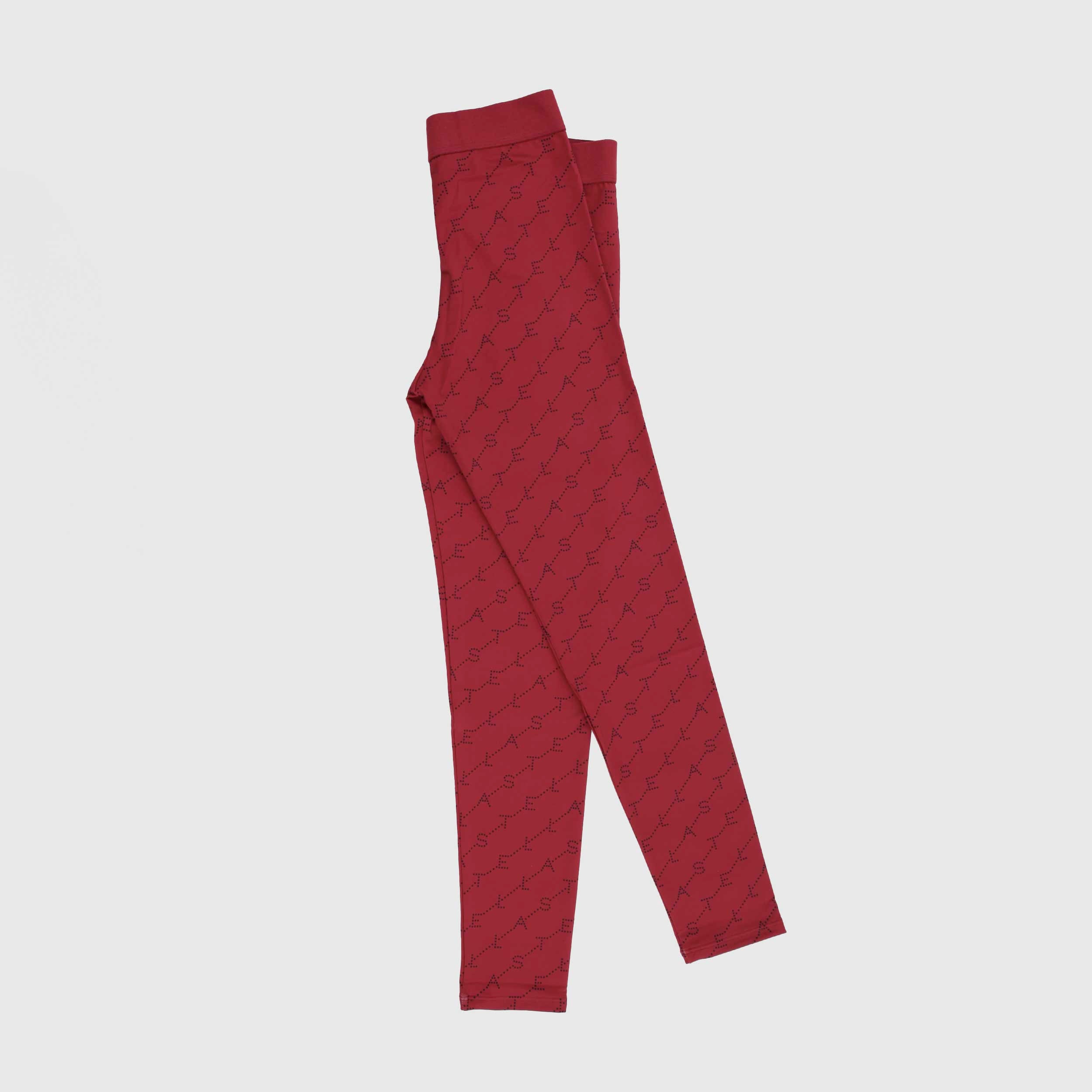 Fuseaux Rosso e Nero con Stampa per Ragazza by STELLA MCCARTNEY
