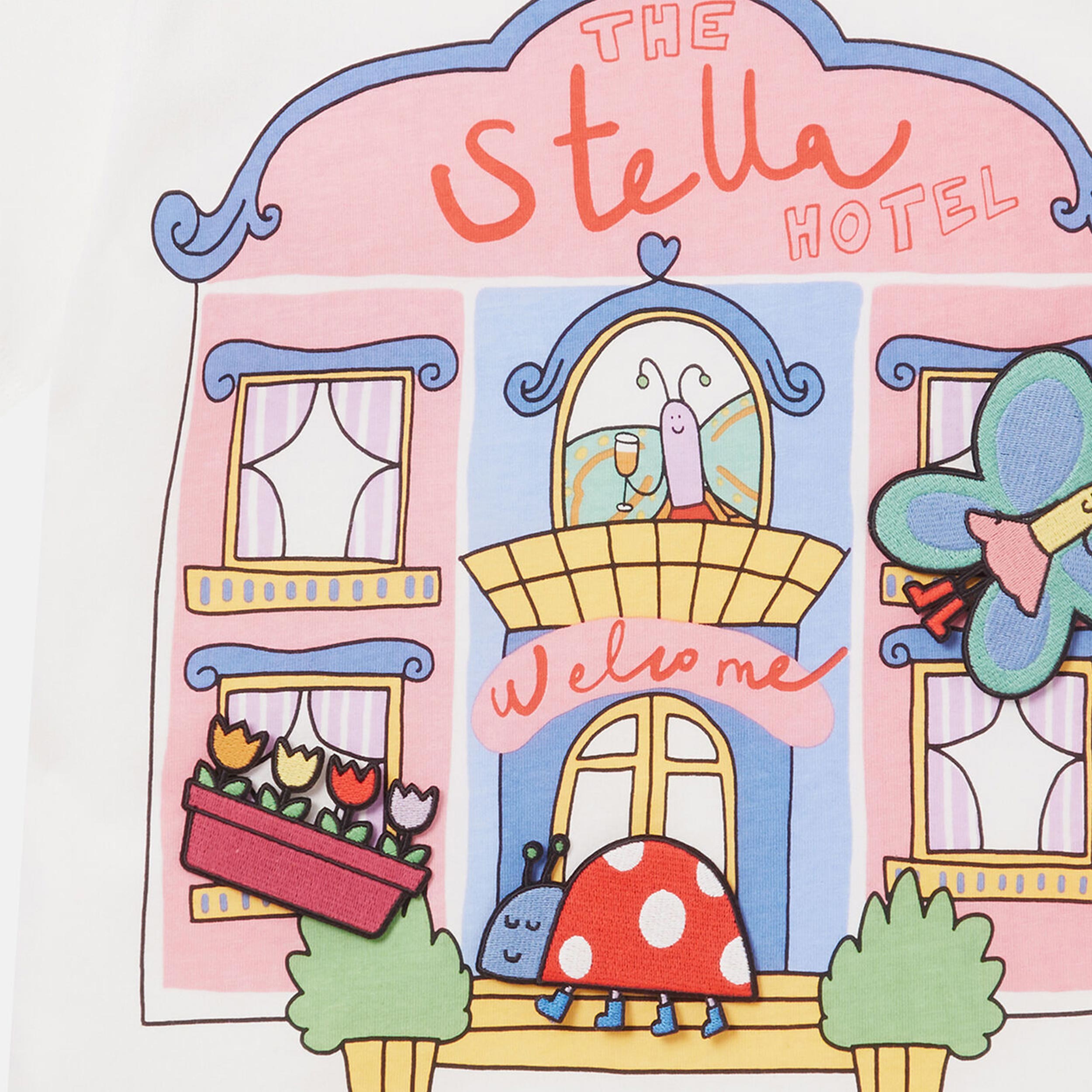 STELLA MCCARTNEY Hook-and-Loop T-Shirt