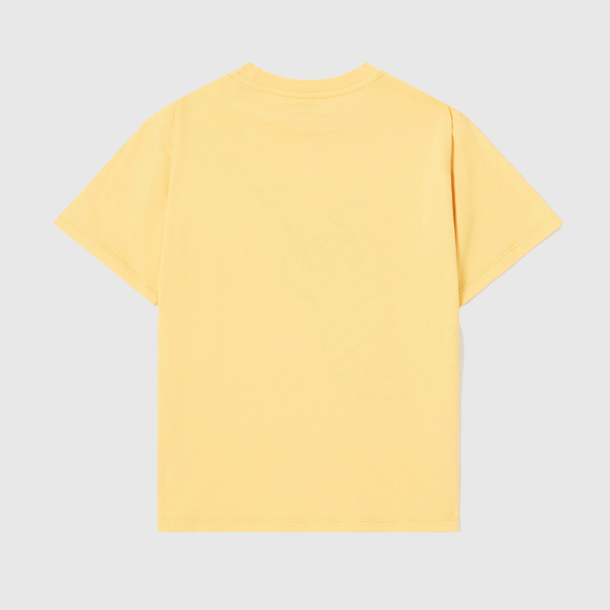 STELLA MCCARTNEY Yellow T-shirt with Black Print