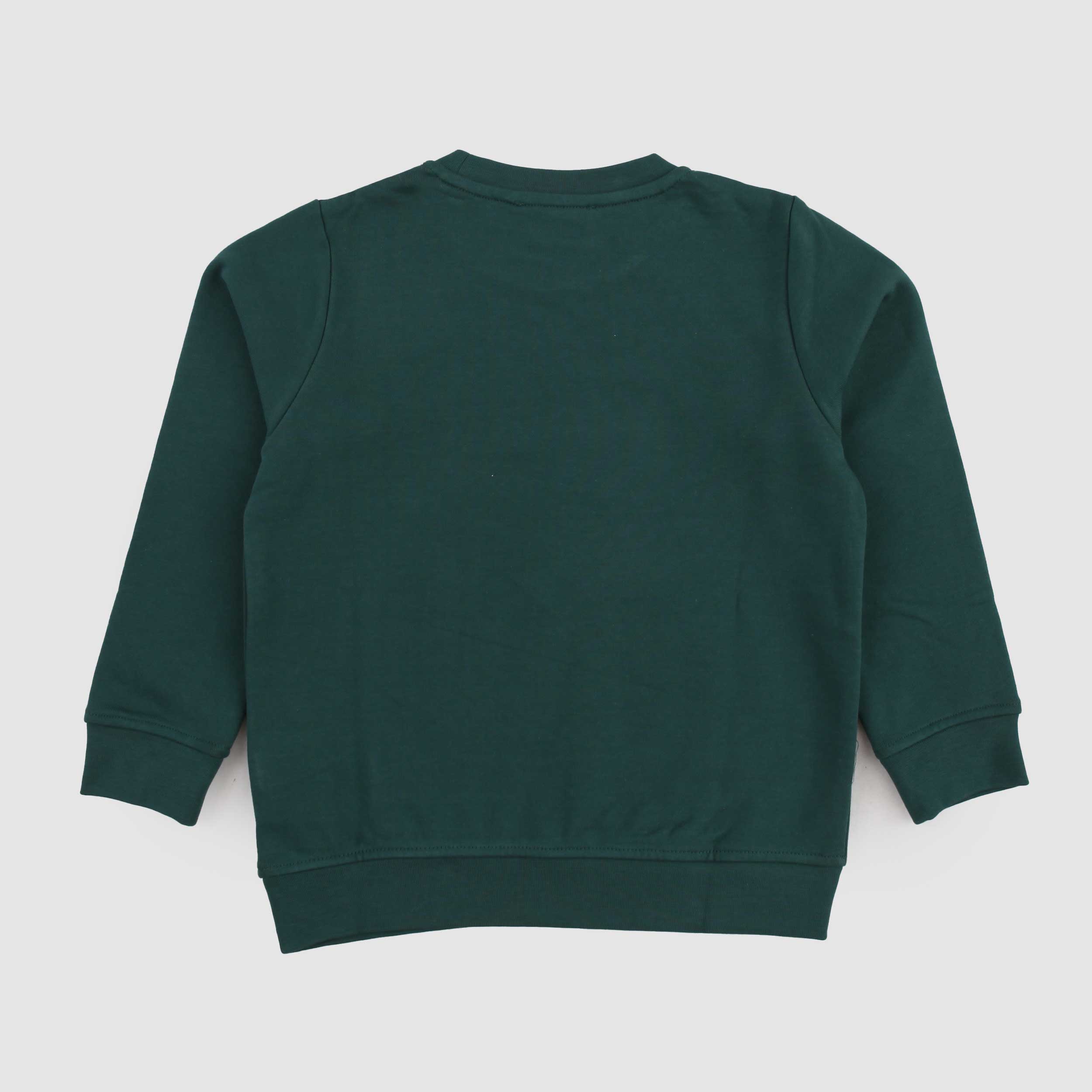 mccartney-baby-by-star-circular-print-green sweatshirt