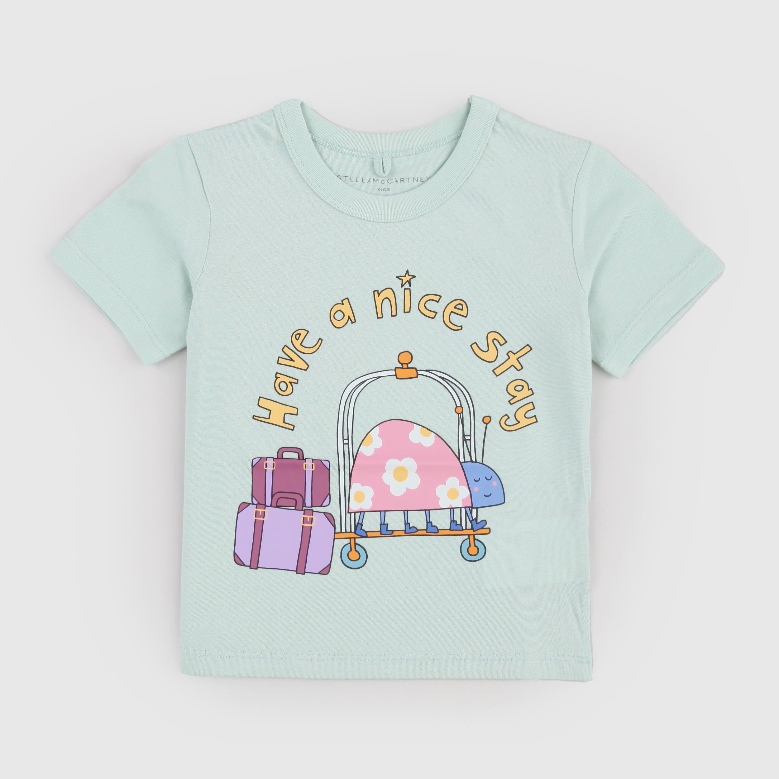 Stella McCartney's signature teal T-shirt