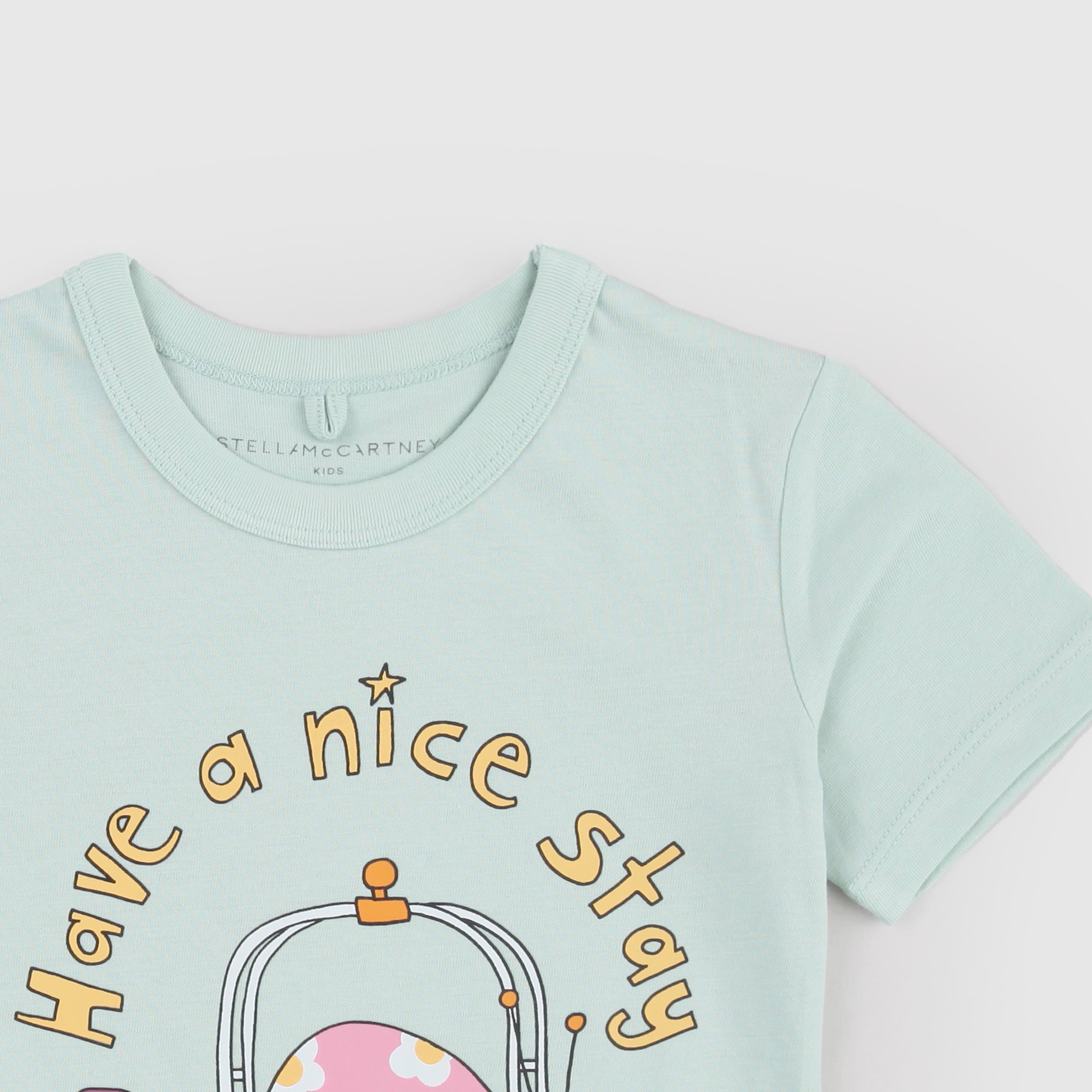 Stella McCartney's signature teal T-shirt