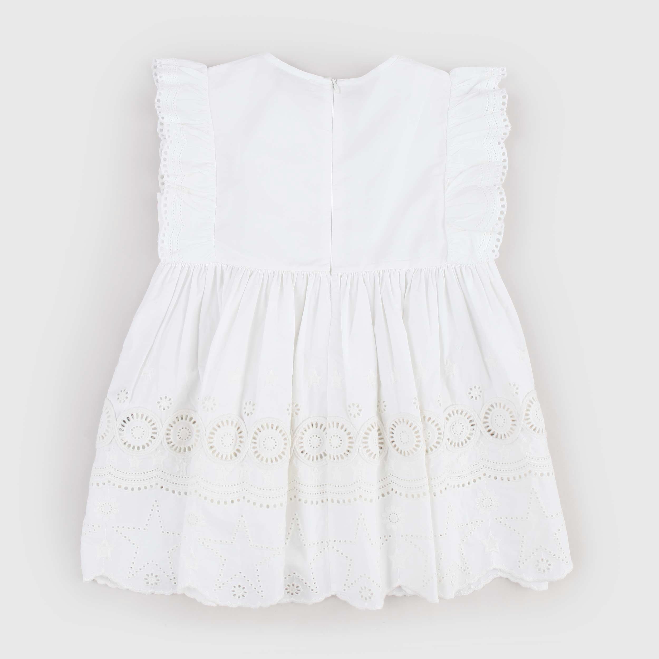 Abito Bianco in Sangallo Firmato STELLA MCCARTNEY