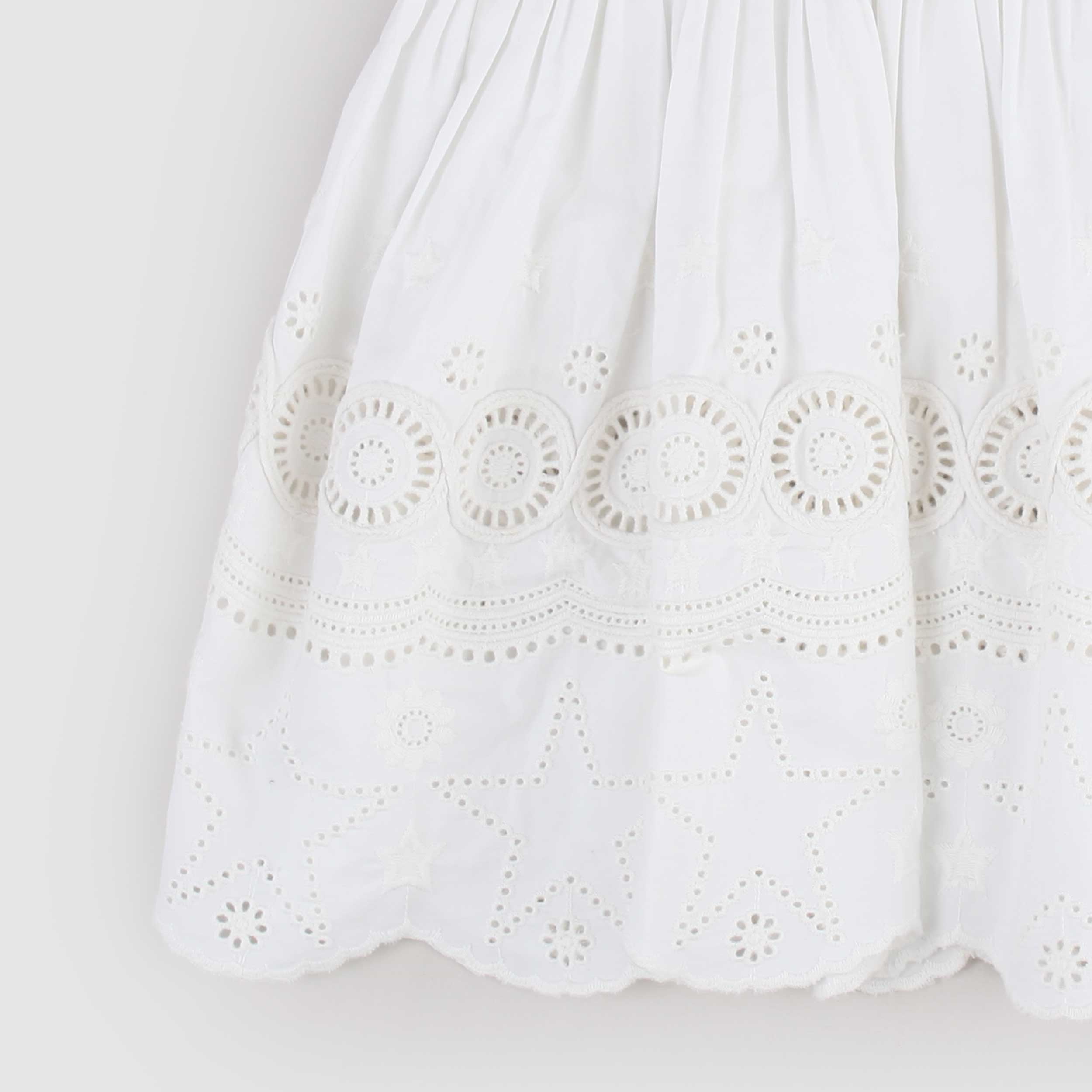 Abito Bianco in Sangallo Firmato STELLA MCCARTNEY