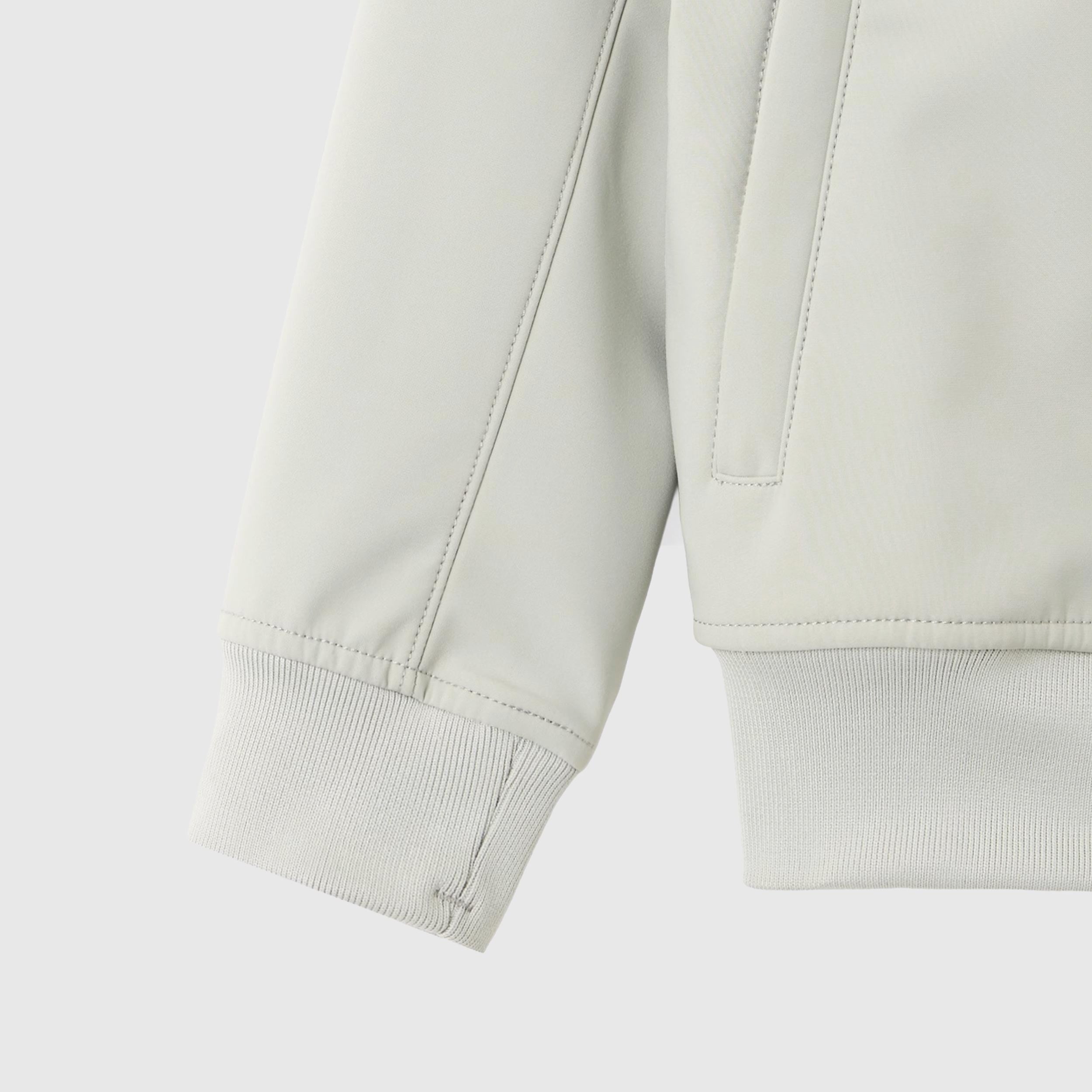 STONE ISLAND Aqua Green Jacket with Signature Tag