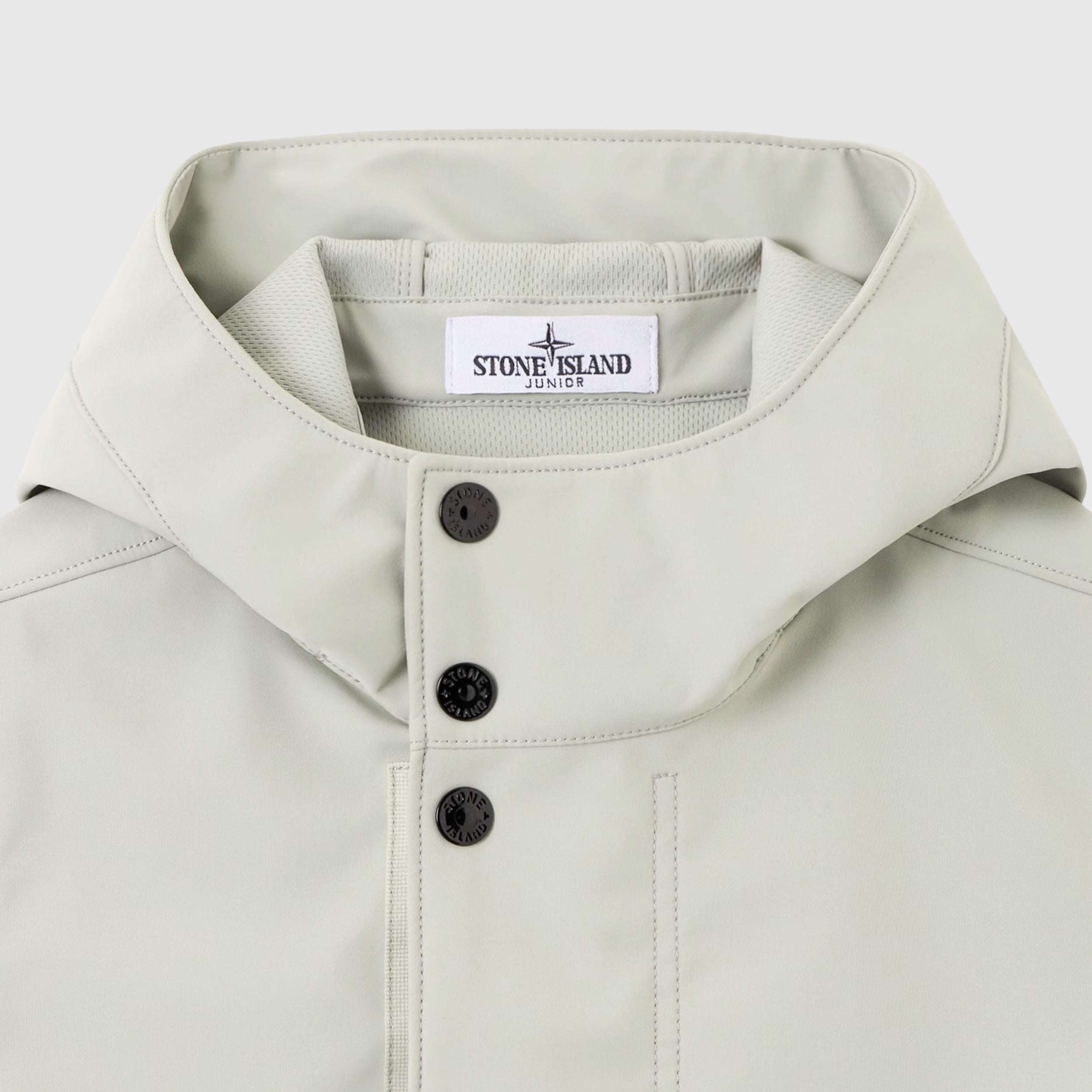 STONE ISLAND Aqua Green Jacket with Signature Tag