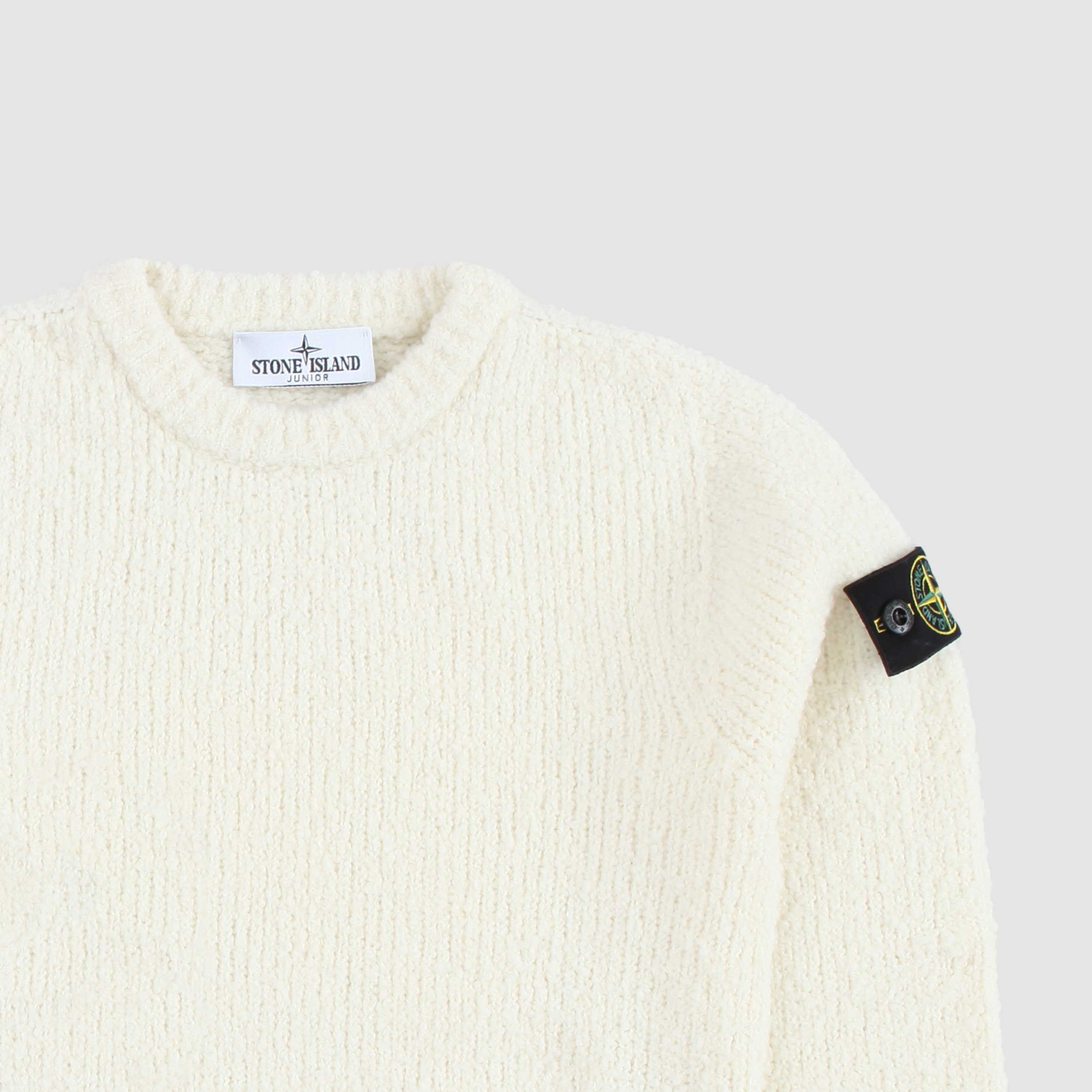 By STONE ISLAND Boys' Choker Milk T-Shirt