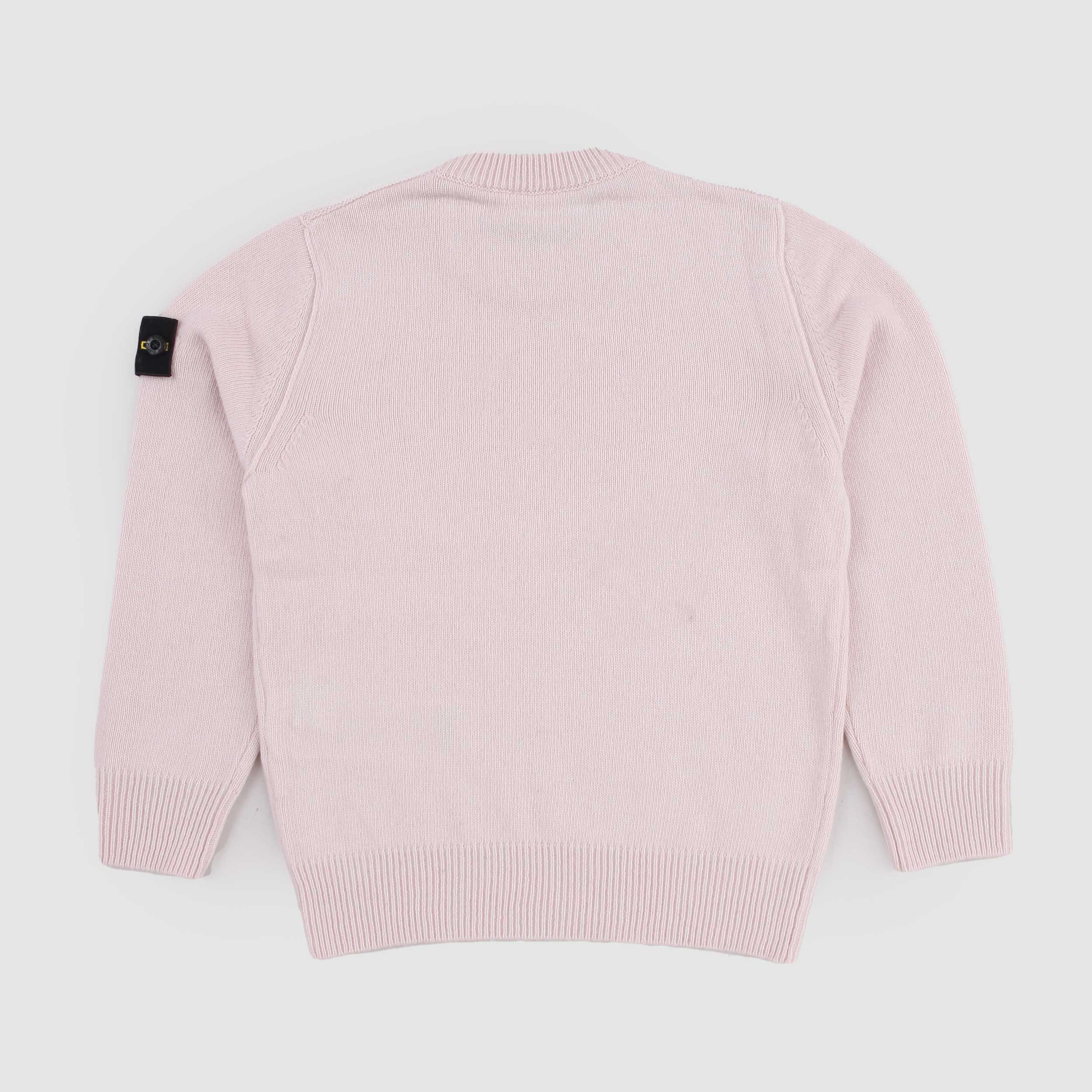 Maglioncino Rosa in Misto Lana e Cashmere By STONE ISLAND