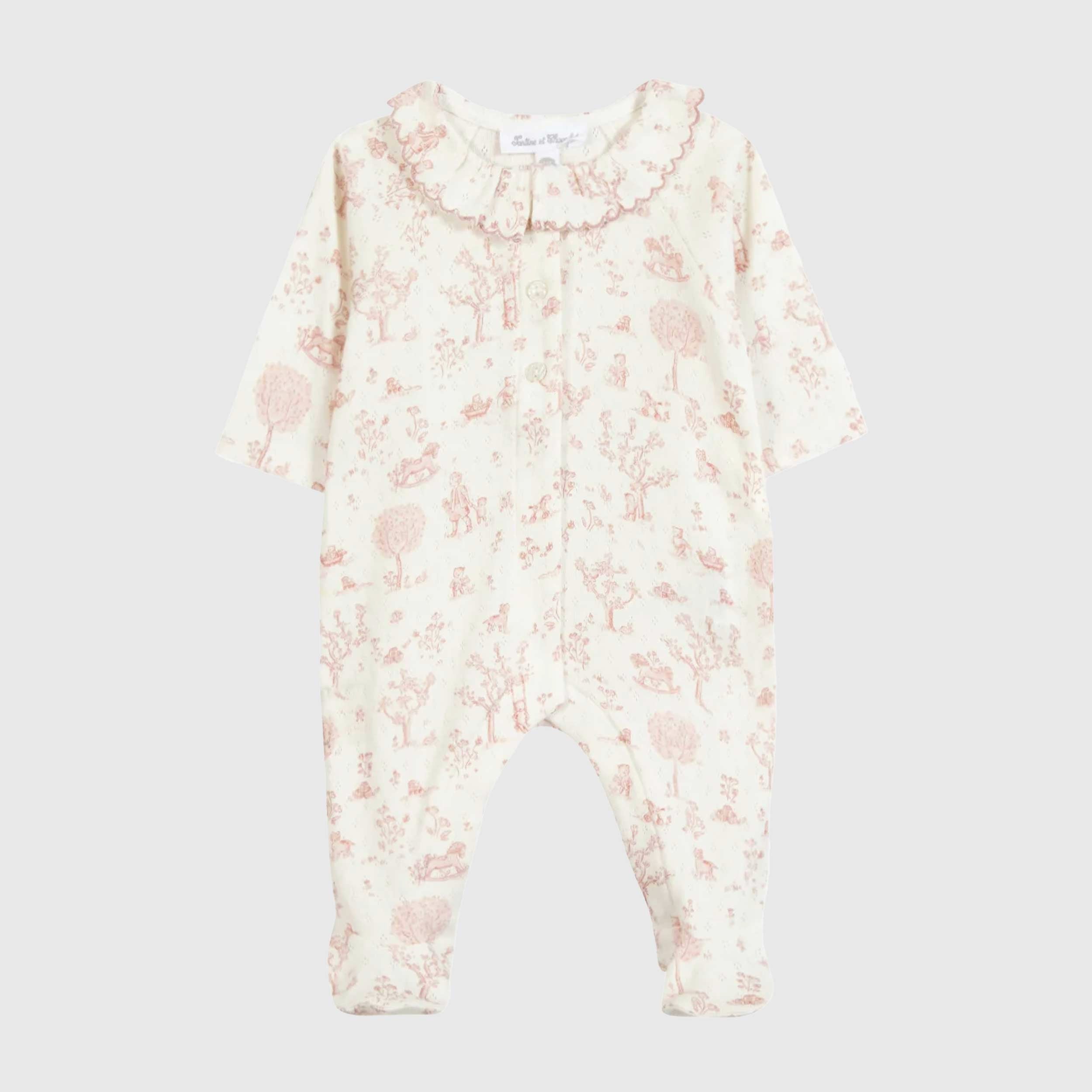 Tutina Bianca e Rosa Firmata TARTINE ET CHOCOLAT