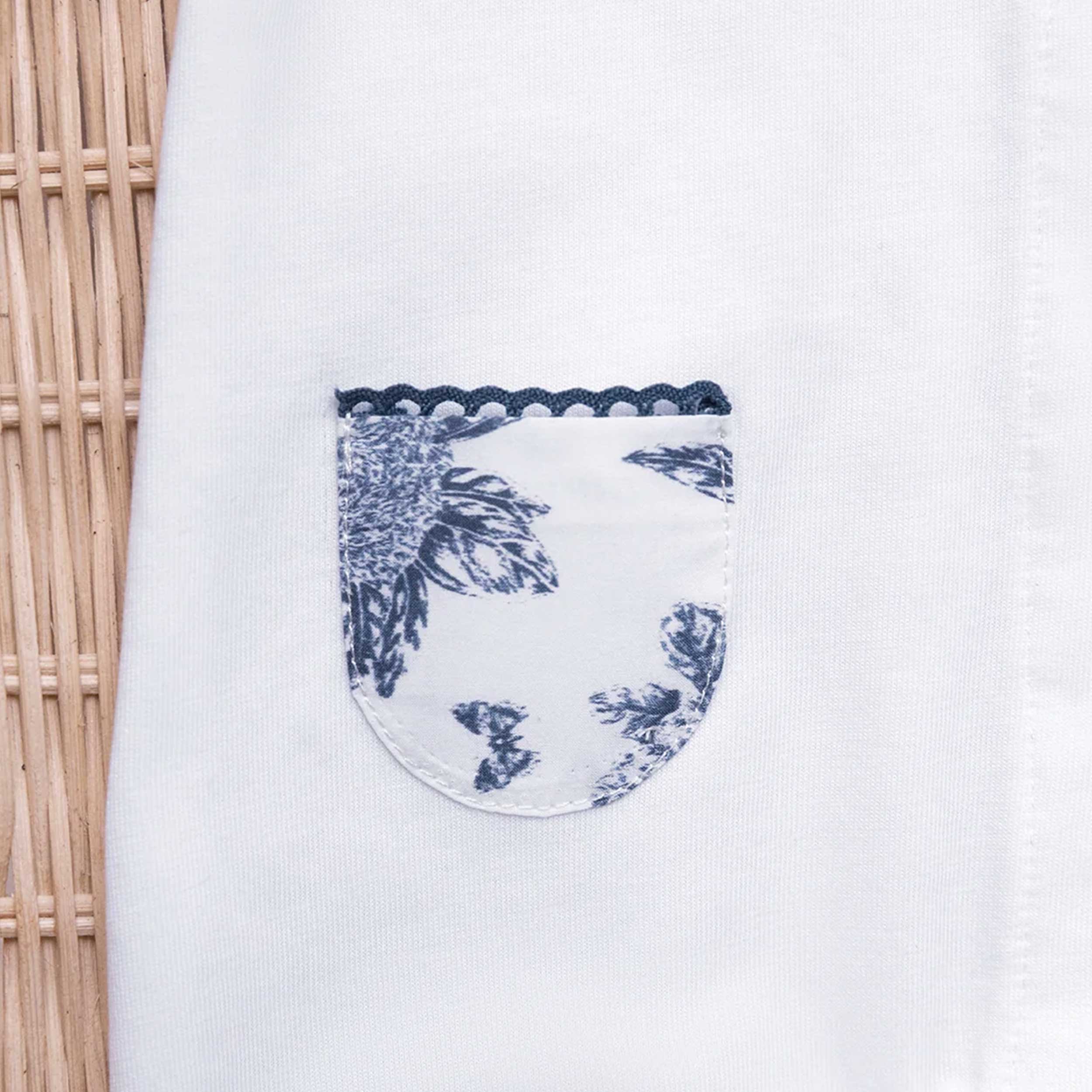 Tutina Bianca e Blu Firmata TARTINE ET CHOCOLAT