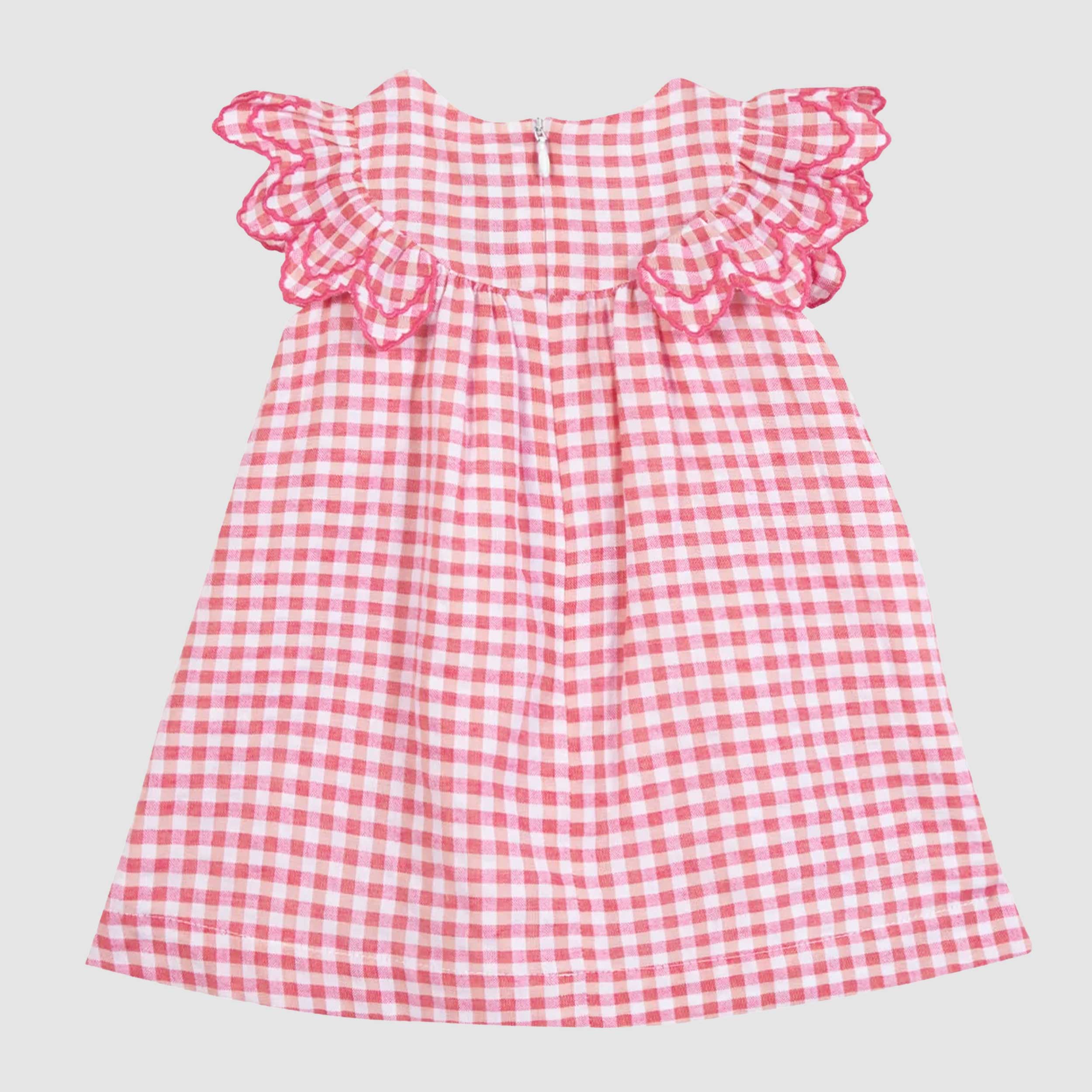 White and Pink Dress by TARTINE ET CHOCOLAT