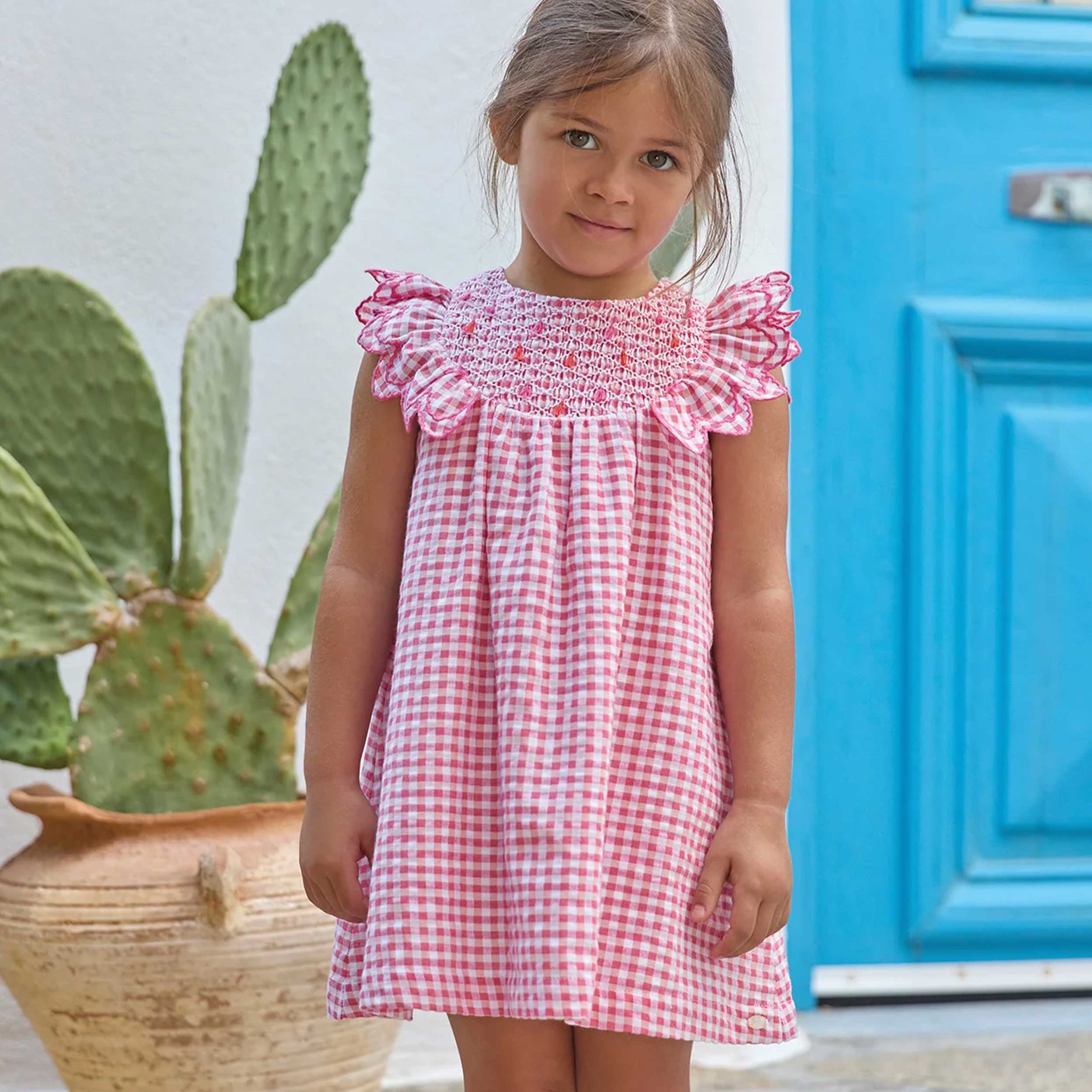 Abito Bianco e Rosa Firmato TARTINE ET CHOCOLAT