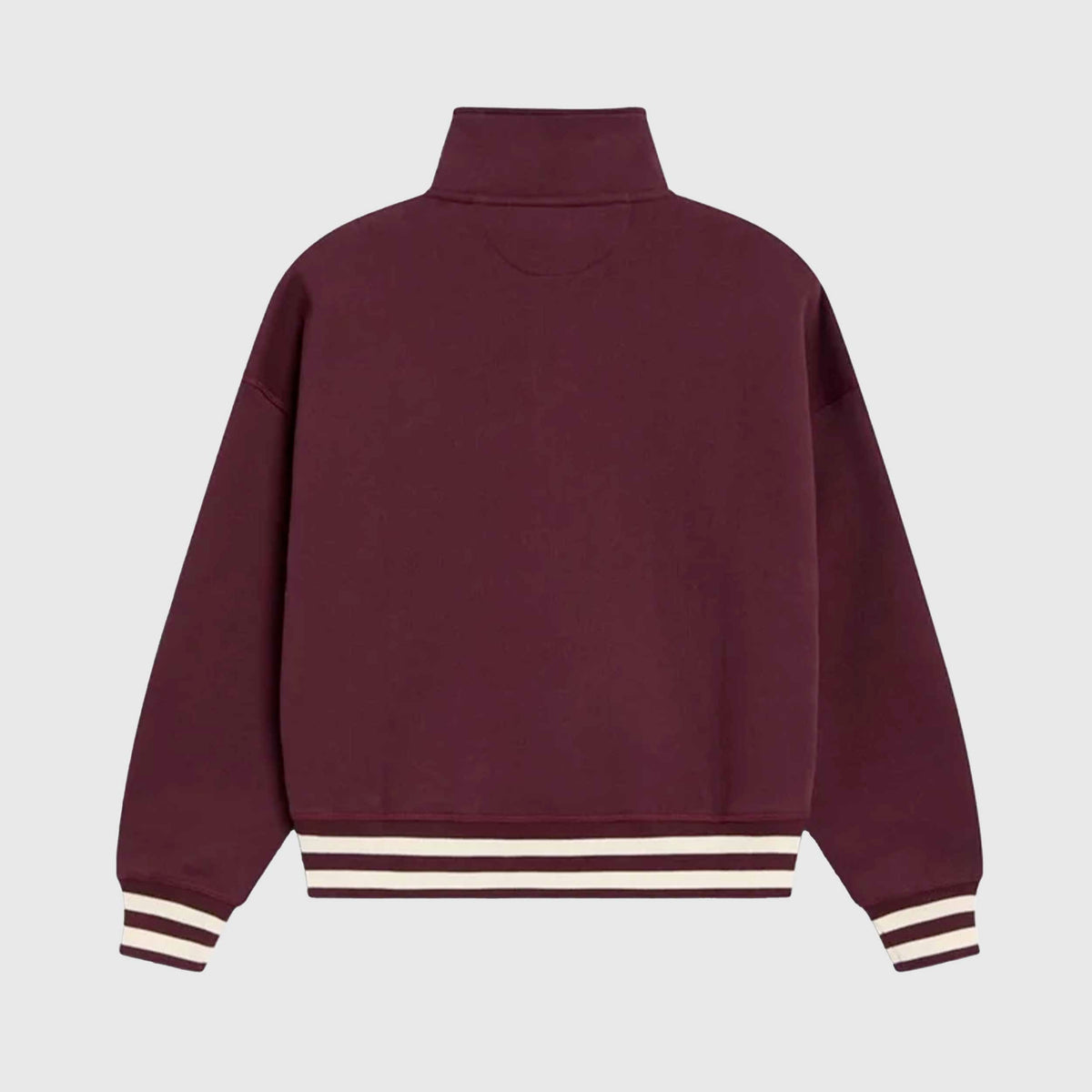 Felpa Bordeaux con Mezza Zip per Ragazza by THE NEW SOCIETY
