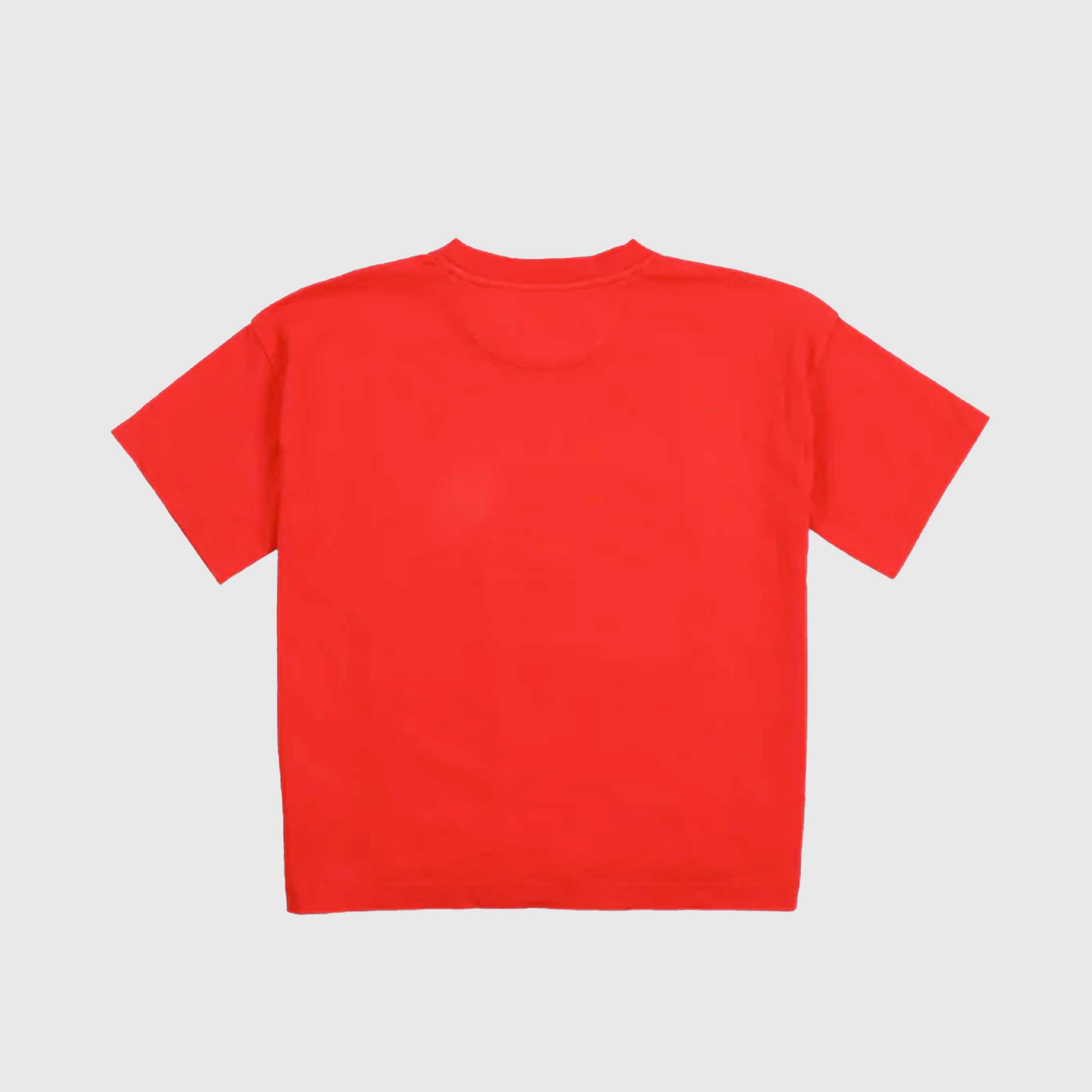 Maglietta Maca Rossa Tulipano Firmata THE NEW SOCIETY