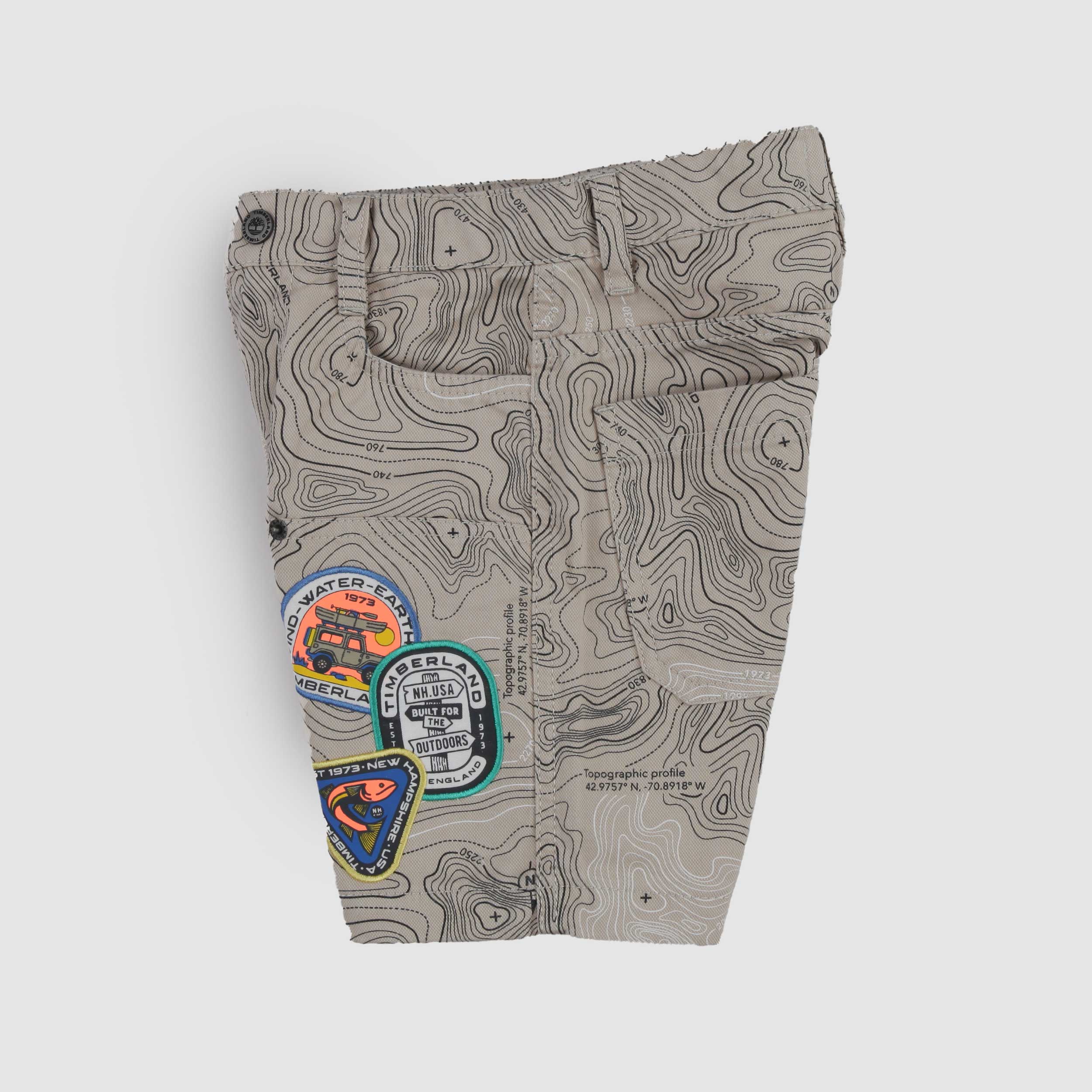 Bermuda Beige e Nero Firmato TIMBERLAND