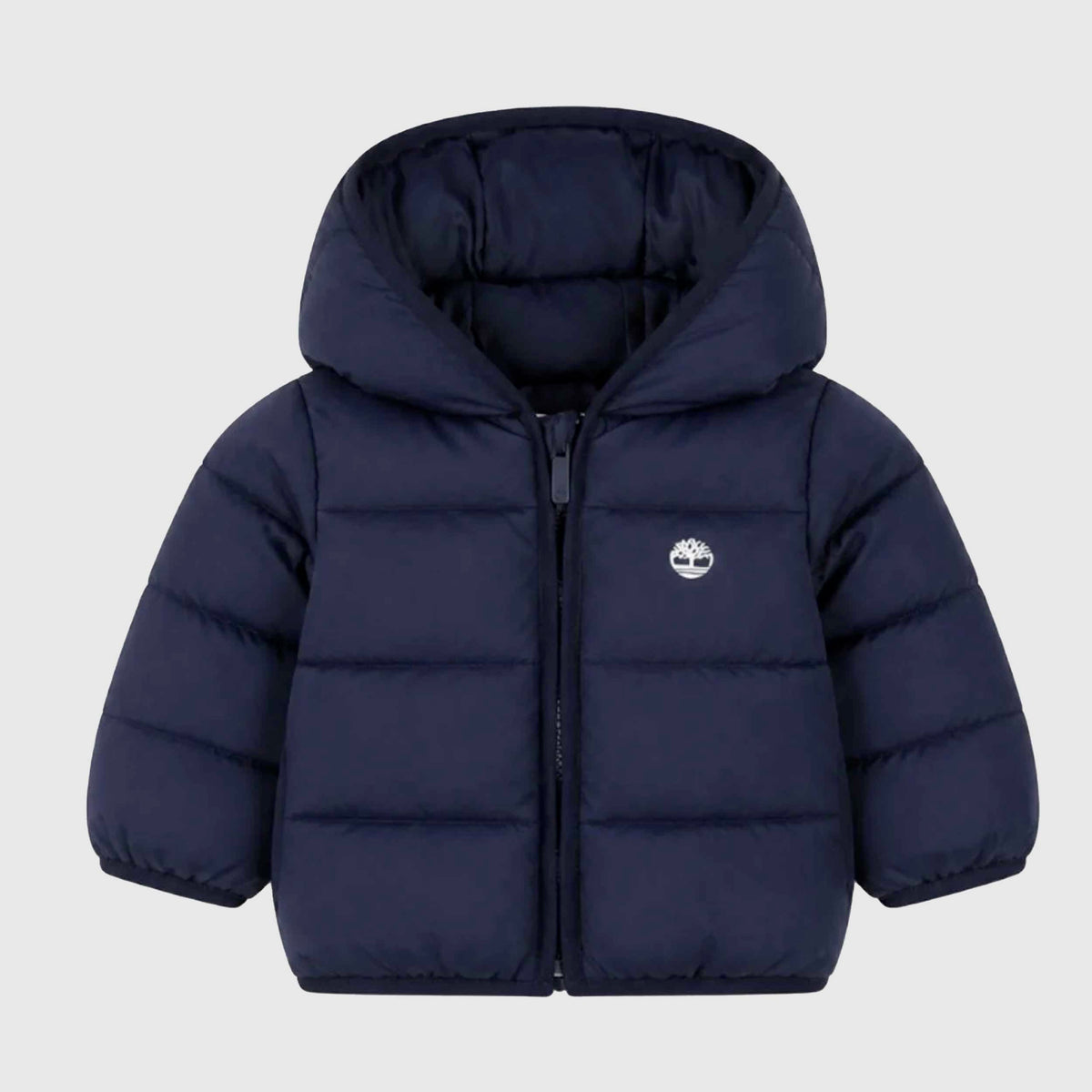 TIMBERLAND Mini Logo Blue Wind Jacket for Kids