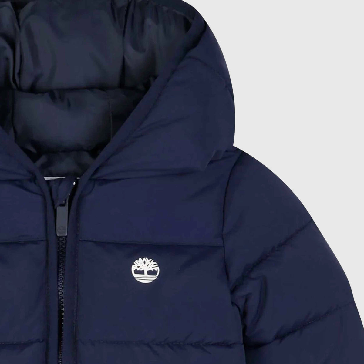 TIMBERLAND Mini Logo Blue Wind Jacket for Kids