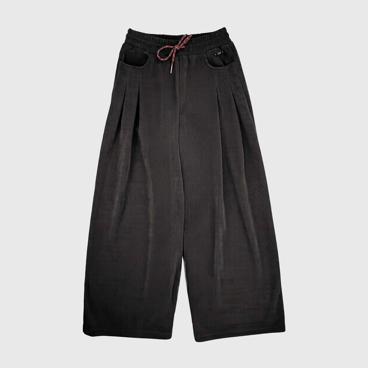 Pantalone Nero in Velluto a Coste per Ragazza by TOBETOO
