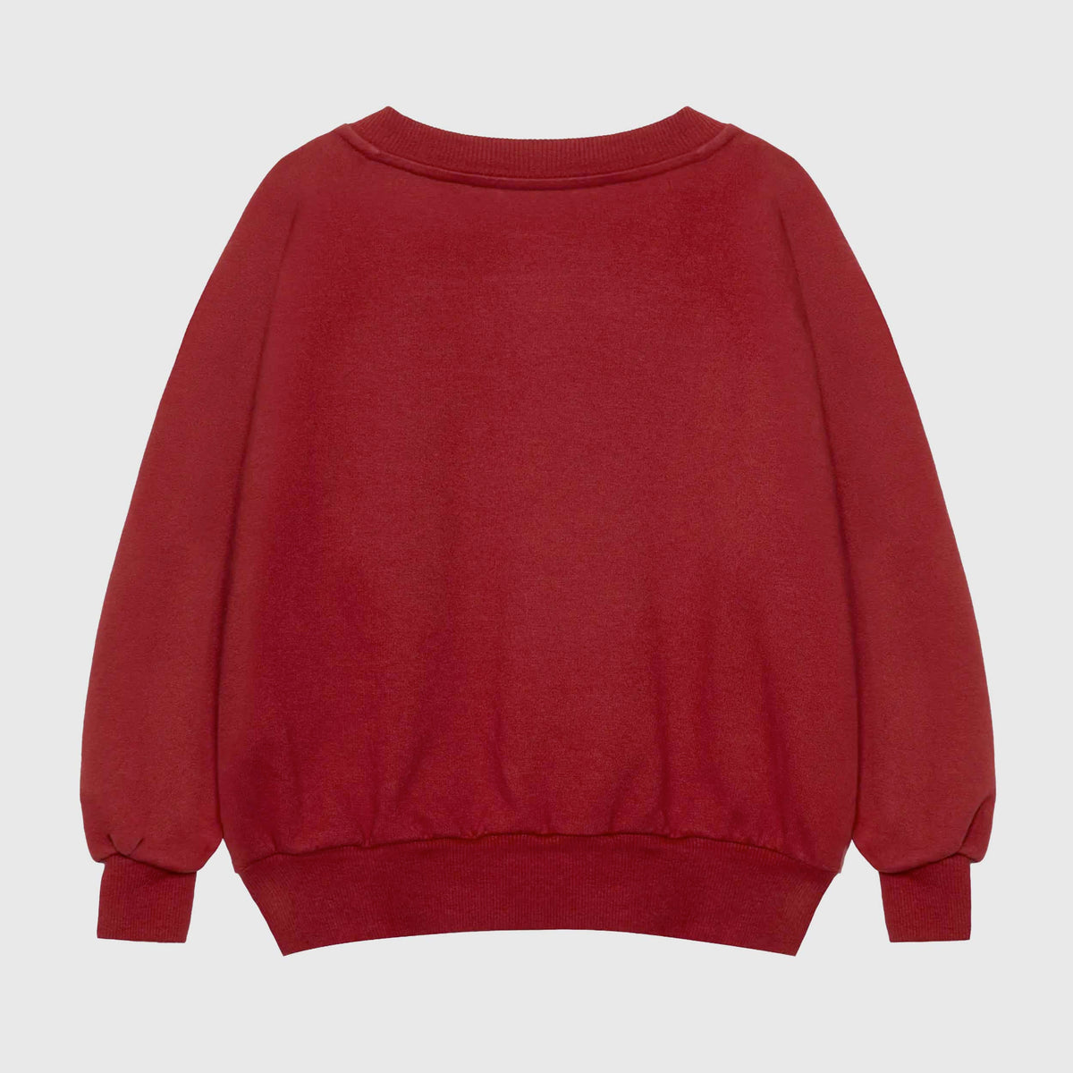 Felpa Rossa con Stampa Messy Hair per Bambini WEEKEND HOUSE KIDS