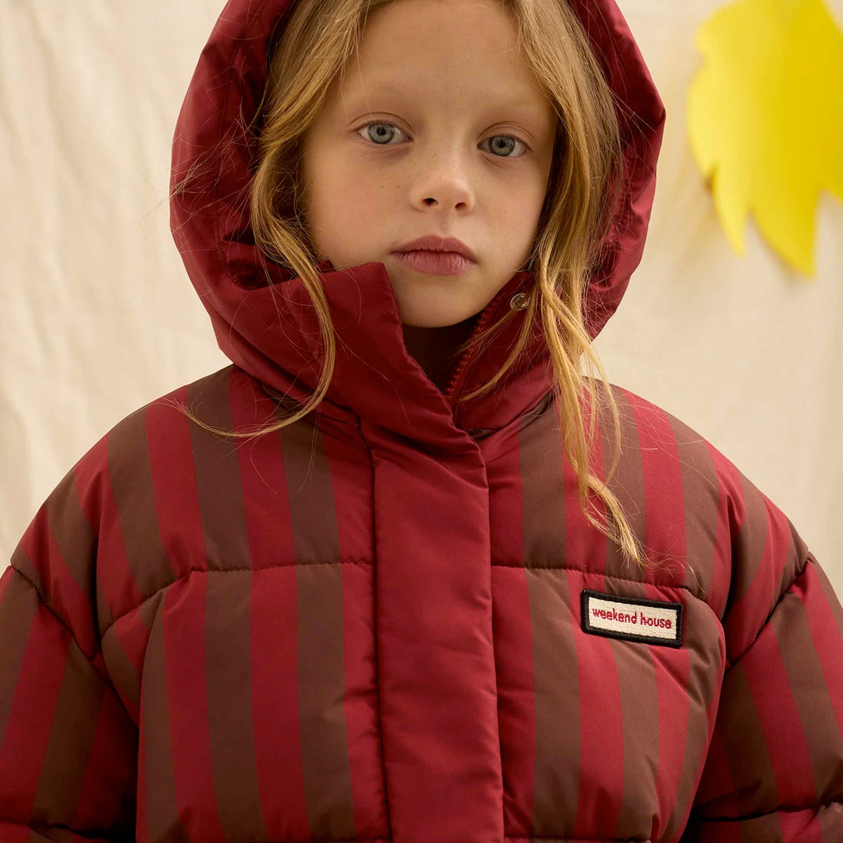 WEEKEND HOUSE KIDS Two-Tone Striped Wind Jacket for Kids
