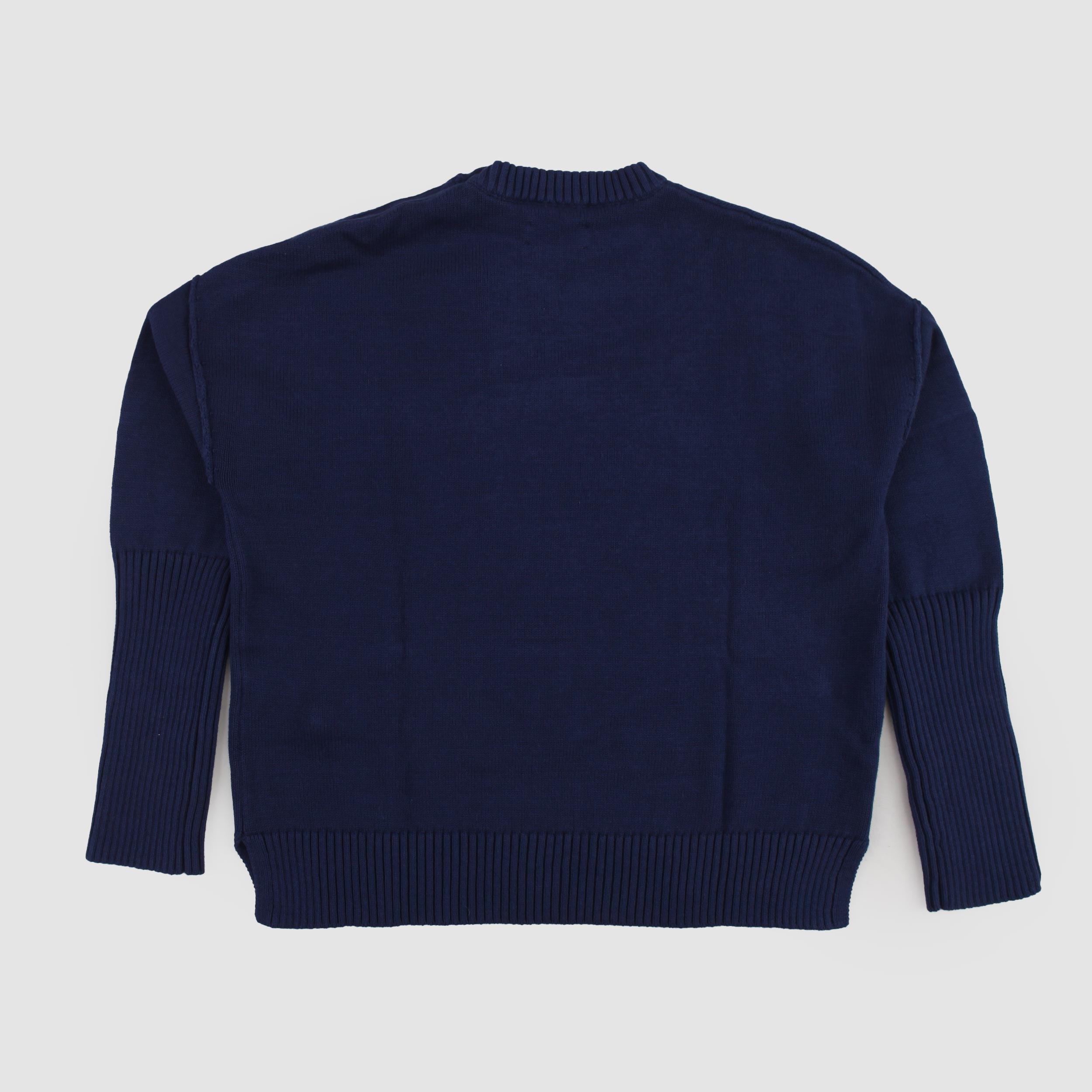 Blue Sweater with Button Opening by ZADIG AND VOLTAIRE