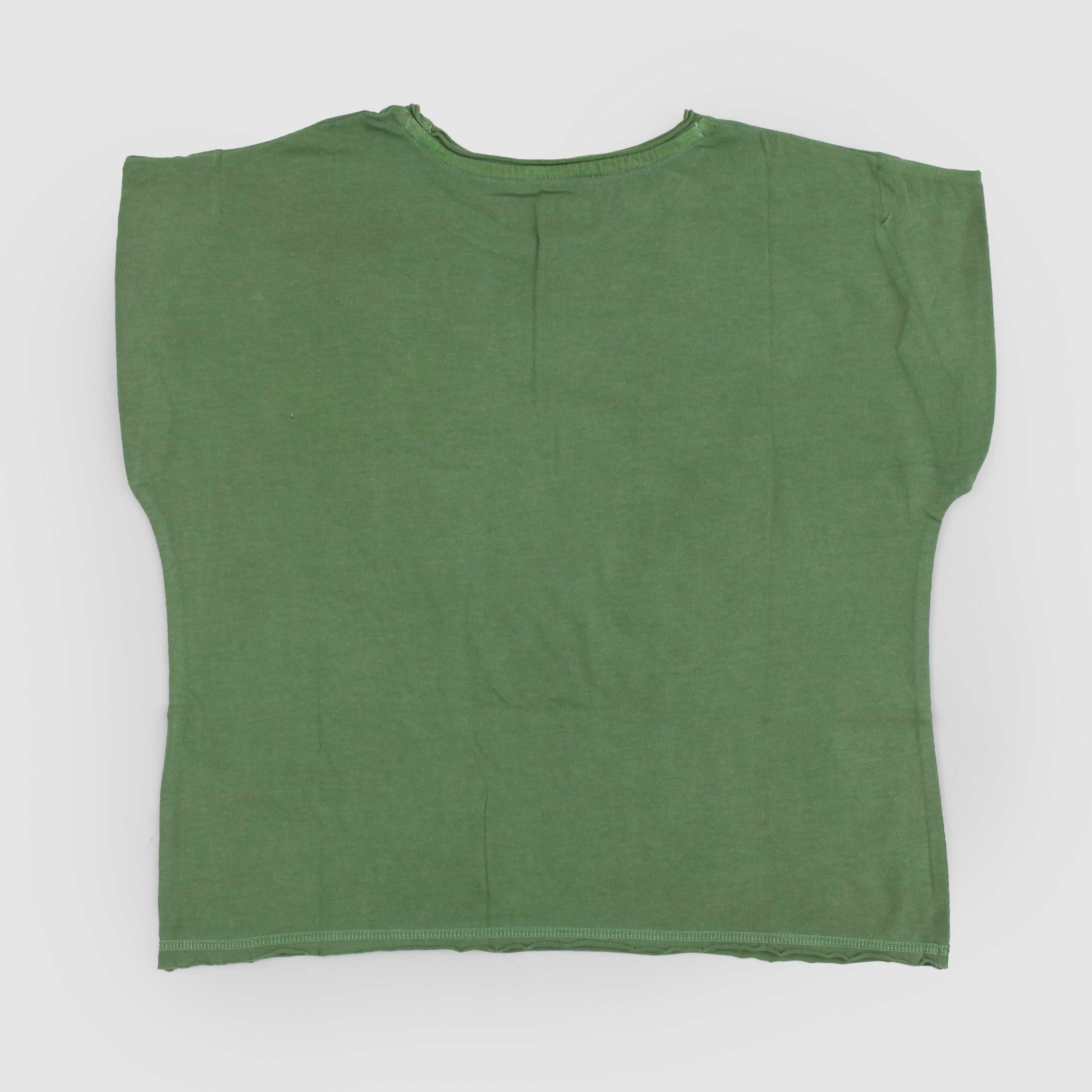 ZADIG AND VOLTAIRE Green T-shirt with Iconic Print