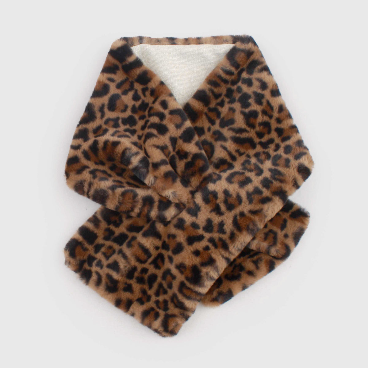 Scaldacollo Leopardato in Eco Pelliccia per Ragazza ZHOE AND TOBIAH
