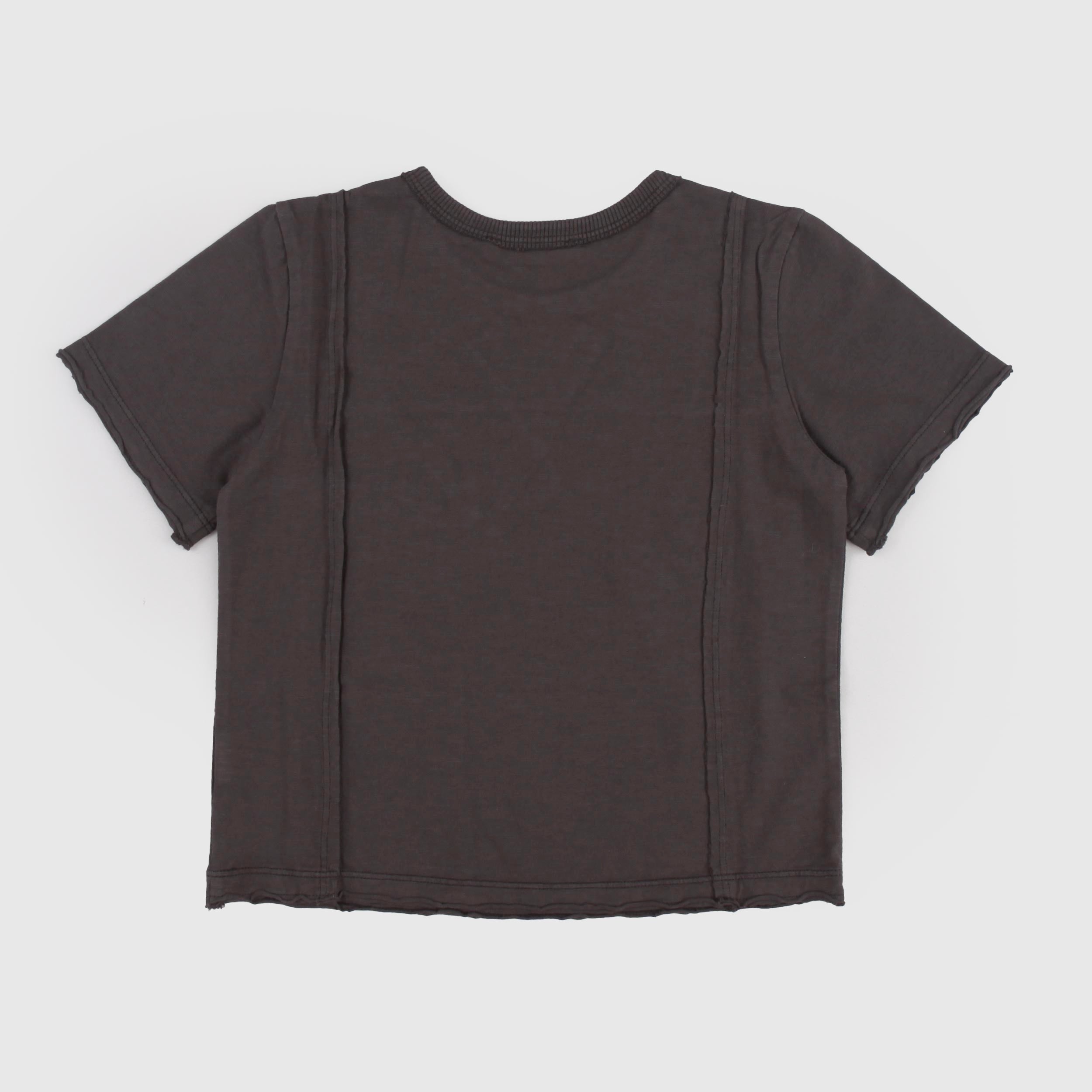 T-shirt Marrone con Bordino Firmata ZHOE AND TOBIAH