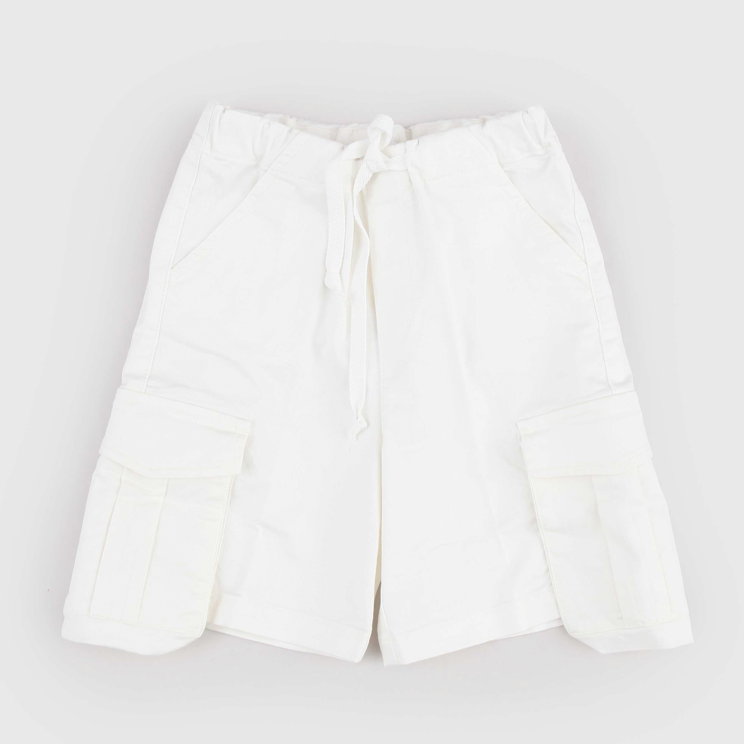 Bermuda Bianco con Chiusura a Patta Firmato ZHOE AND TOBIAH