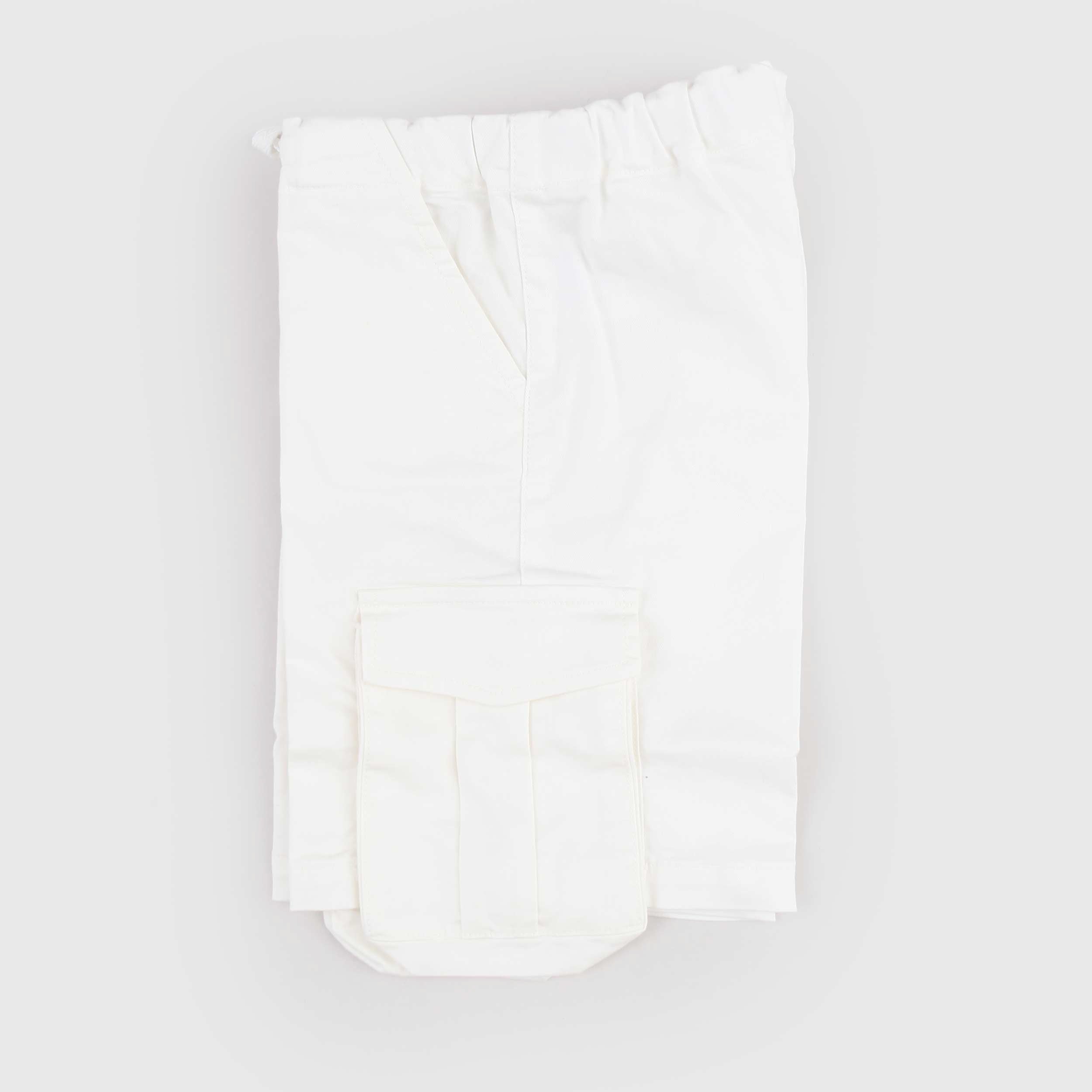 Bermuda Bianco con Chiusura a Patta Firmato ZHOE AND TOBIAH