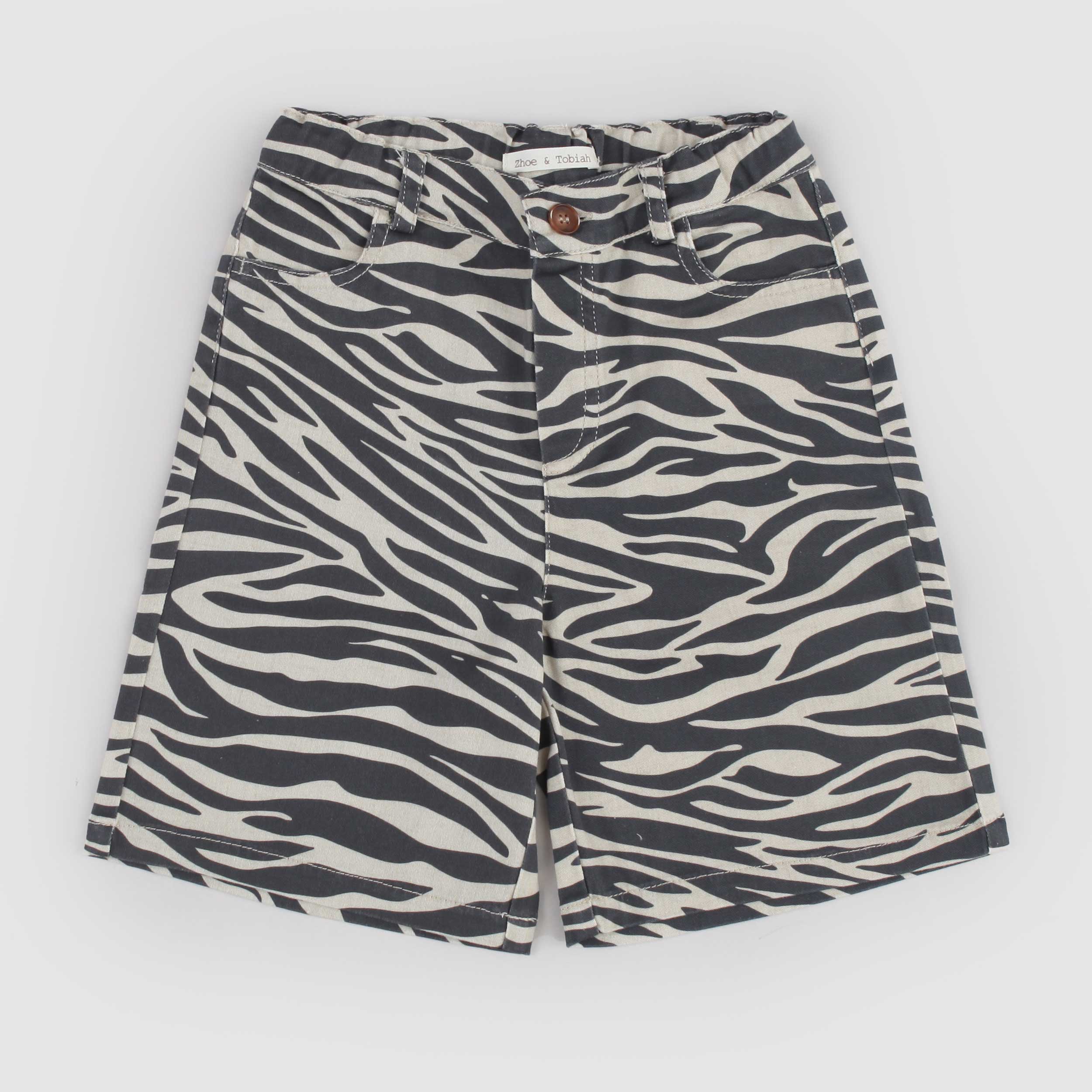 Bermuda Beige e Nero Firmato ZHOE AND TOBIAH
