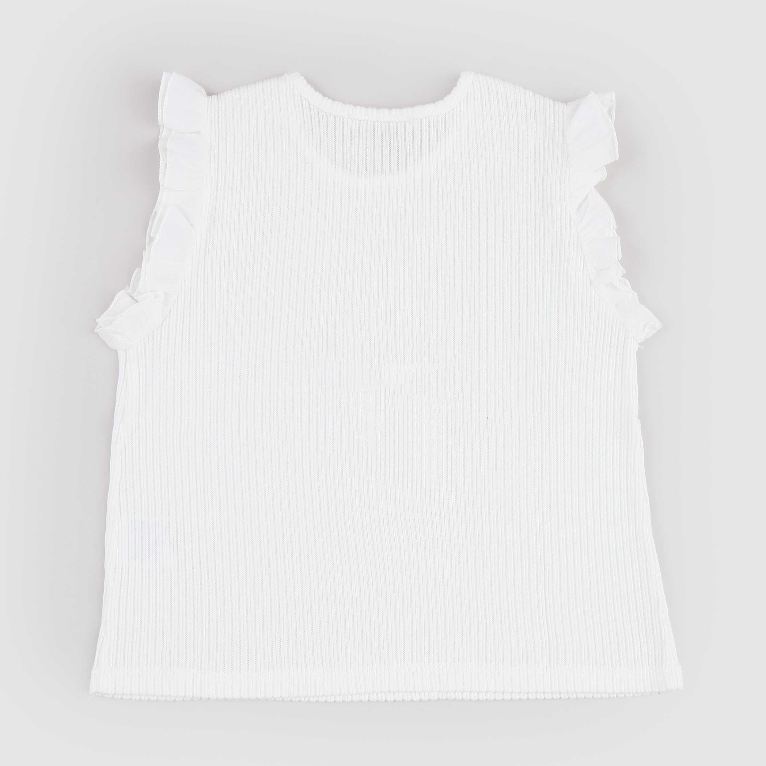 Canottiera Bianca con Rouge Firmata ZHOE AND TOBIAH