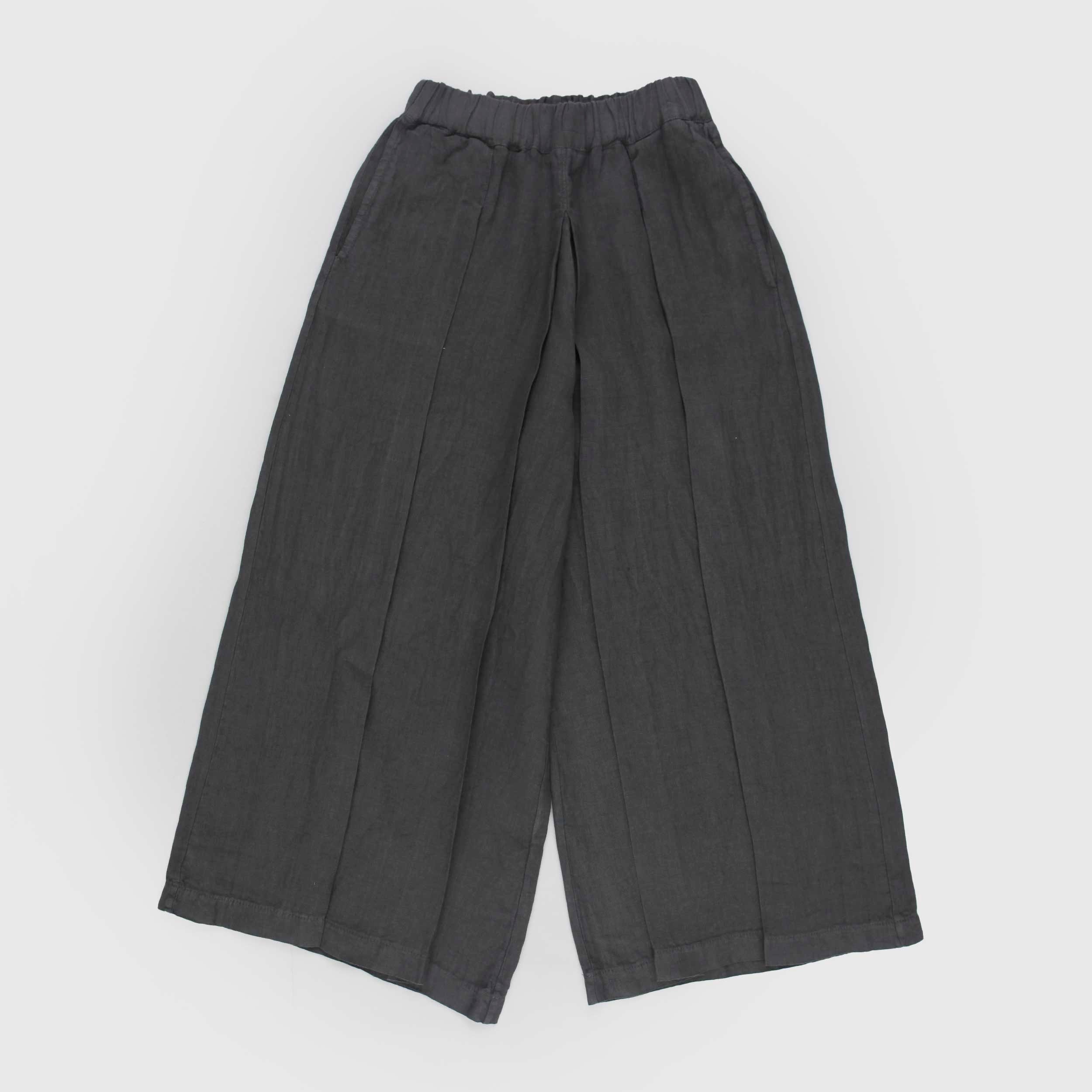 ZHOE AND TOBIAH Grey Pleated Trousers