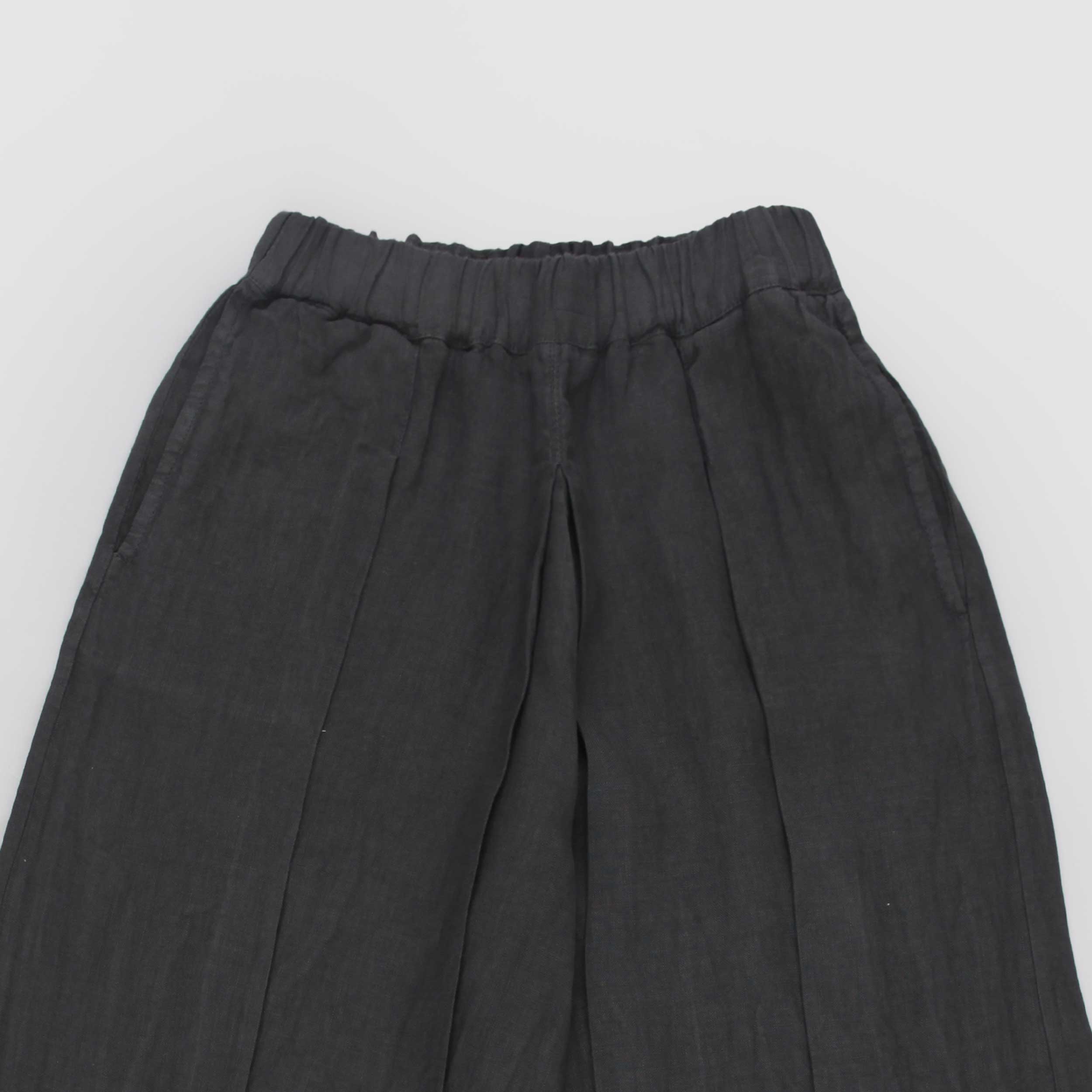 ZHOE AND TOBIAH Grey Pleated Trousers