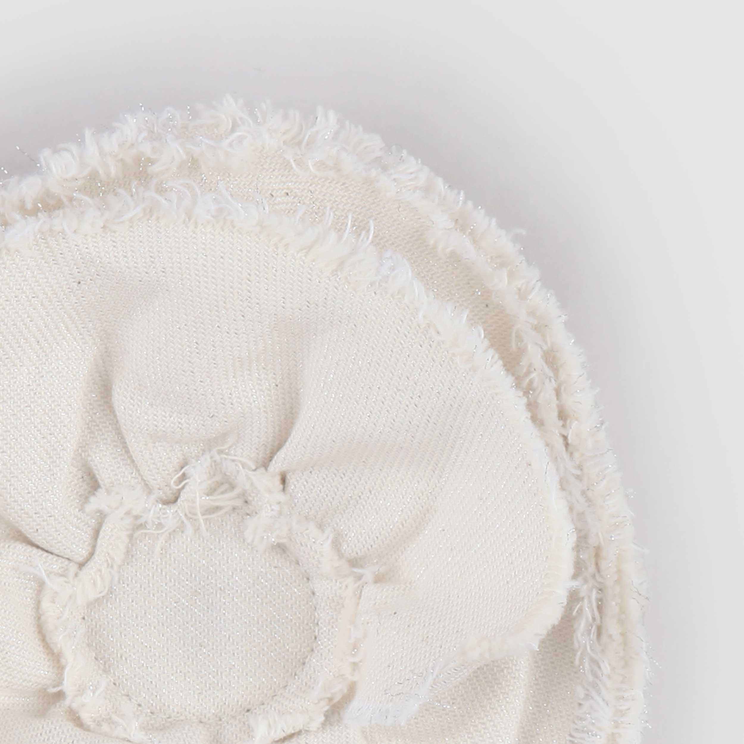 Beige Lurex Brooch by ZHOE AND TOBIAH