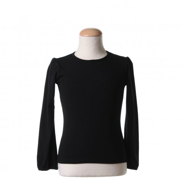 Piccolaludo - T-shirt nera arricciata