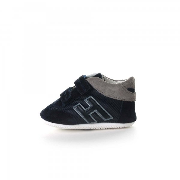 Hogan - Baby sneakers Olympia blu e grigio