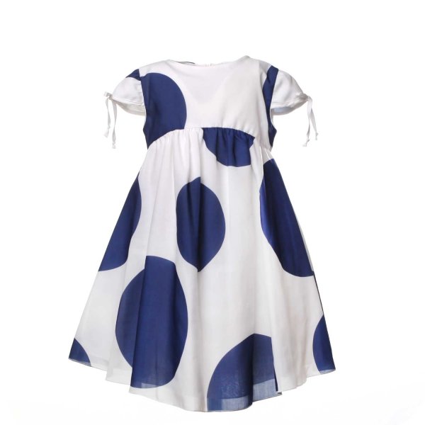 Special Day - BLUE AND WHITE DRESS FOR GIRL