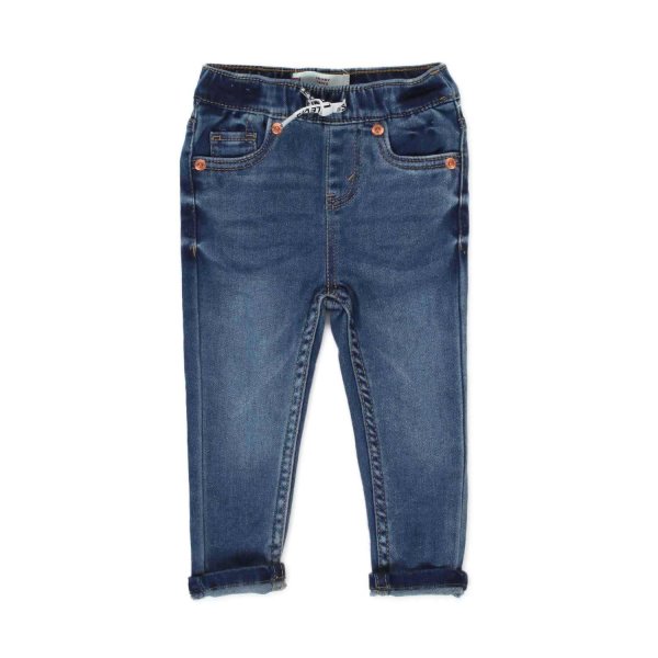 Levi's - JEANS SCURO DOBBY PULL ON BABY UNISEX