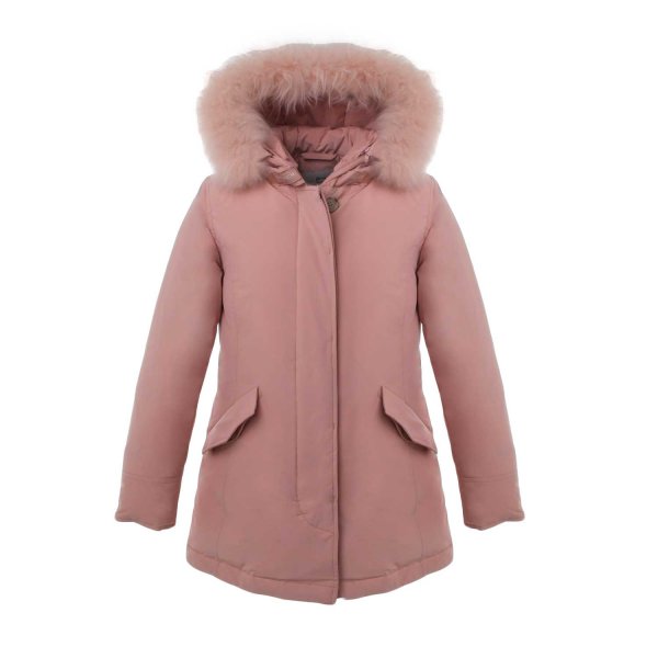 Woolrich - ARCTIC PARKA LUXURY DUSTY PINK BAMBINA E TEENAGER