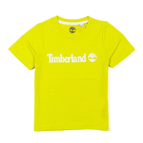 Timberland - T-Shirt Gialla con logo Tree