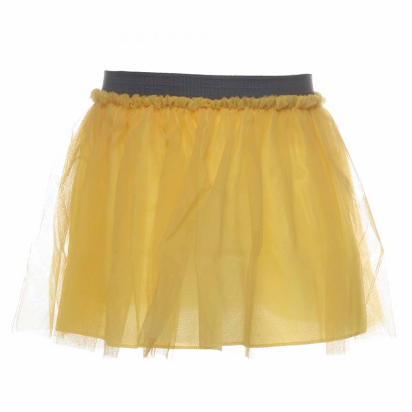 Dreamers - Gonna bambina in tulle giallo