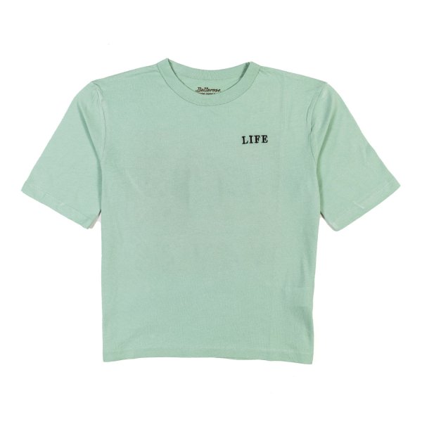 Bellerose - T-shirt Milow verde acqua bambino